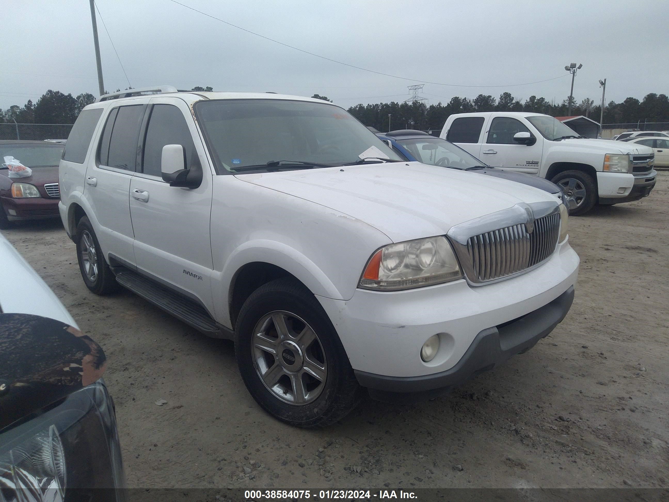 LINCOLN AVIATOR 2005 5lmeu68h35zj34519