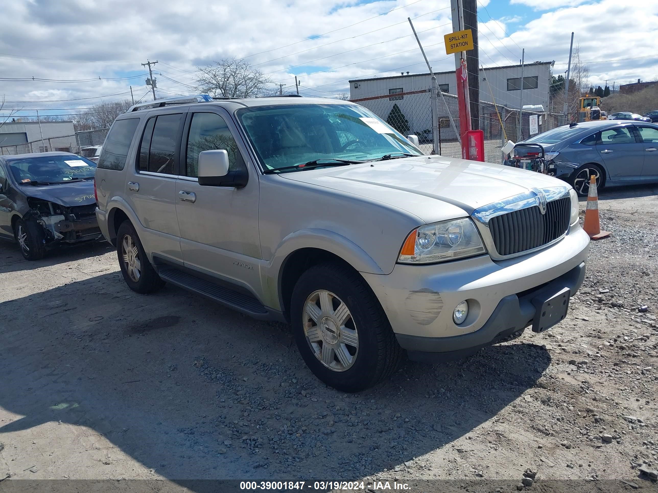 LINCOLN AVIATOR 2003 5lmeu68h43zj24465