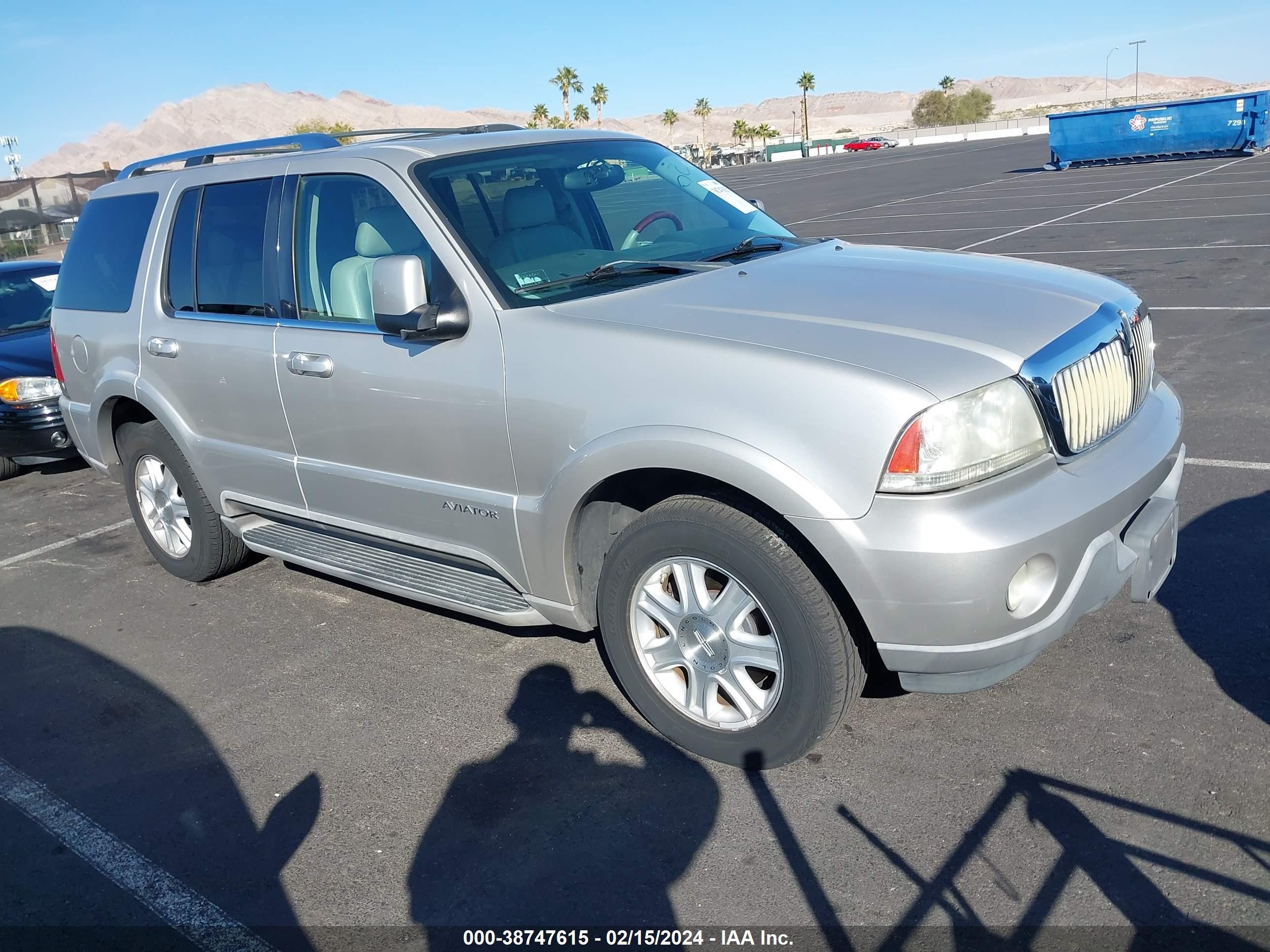 LINCOLN AVIATOR 2004 5lmeu68h54zj53880