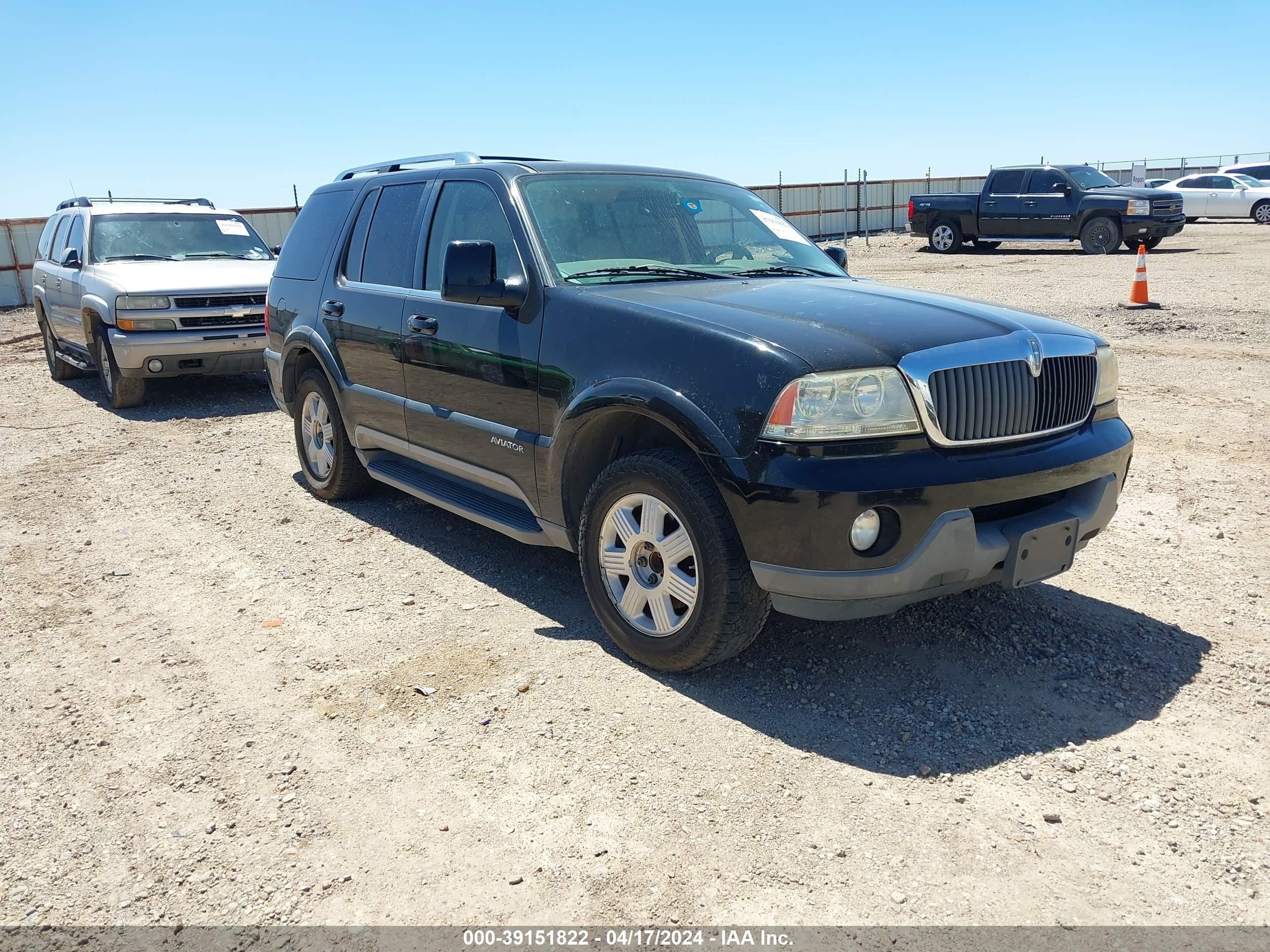 LINCOLN AVIATOR 2004 5lmeu68h74zj25398