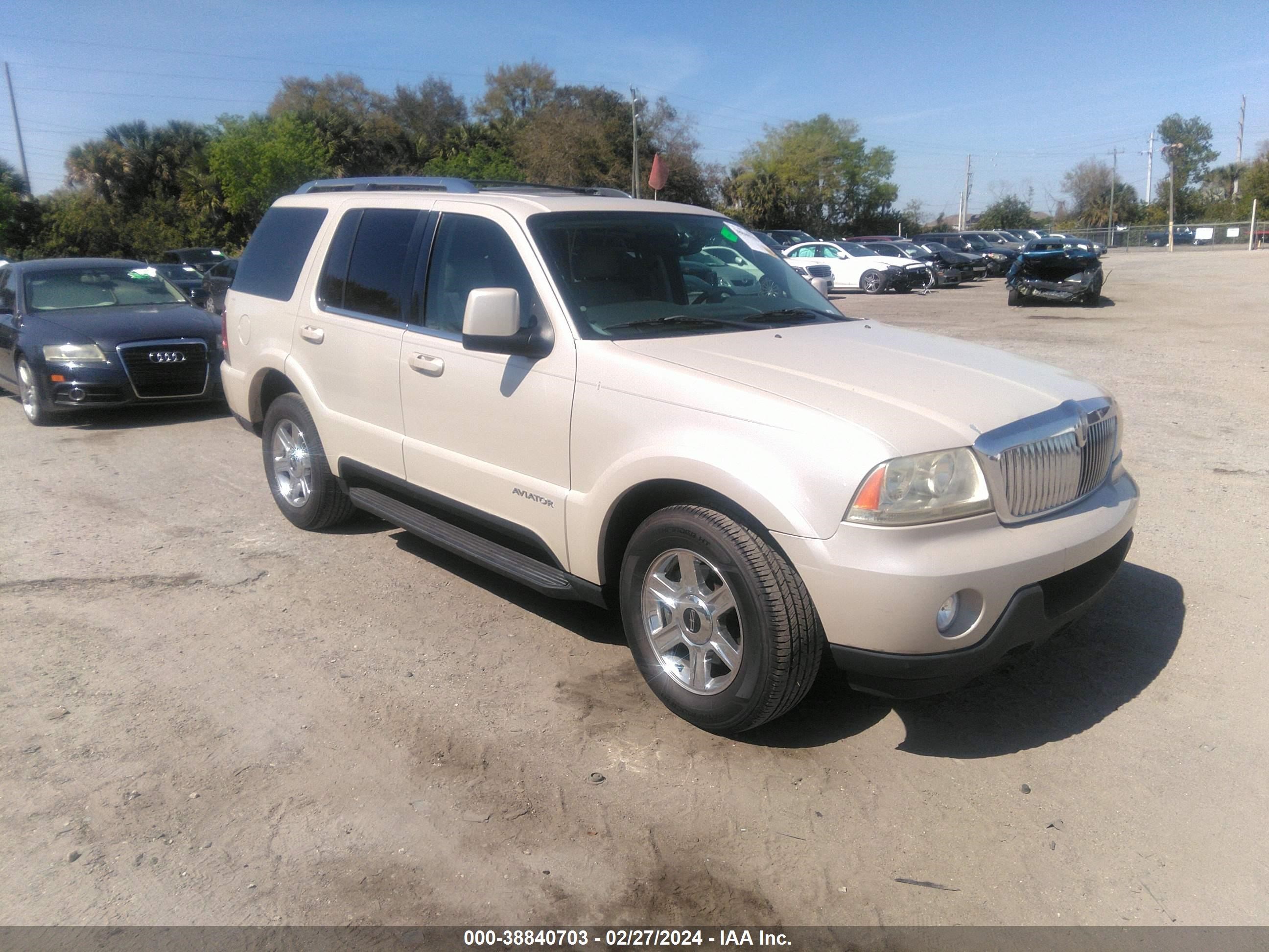 LINCOLN AVIATOR 2005 5lmeu68h75zj24012