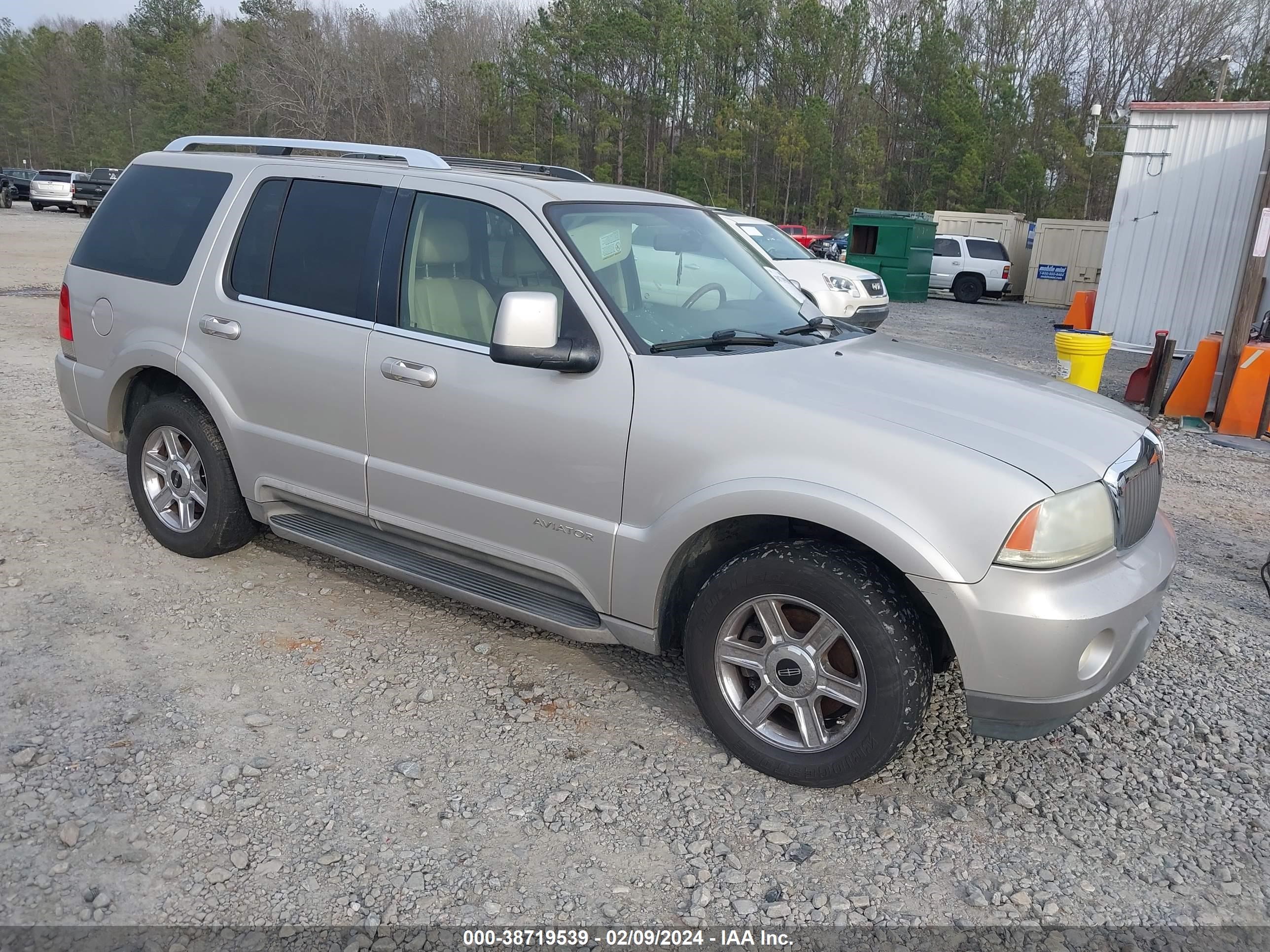 LINCOLN AVIATOR 2004 5lmeu68h84zj01918