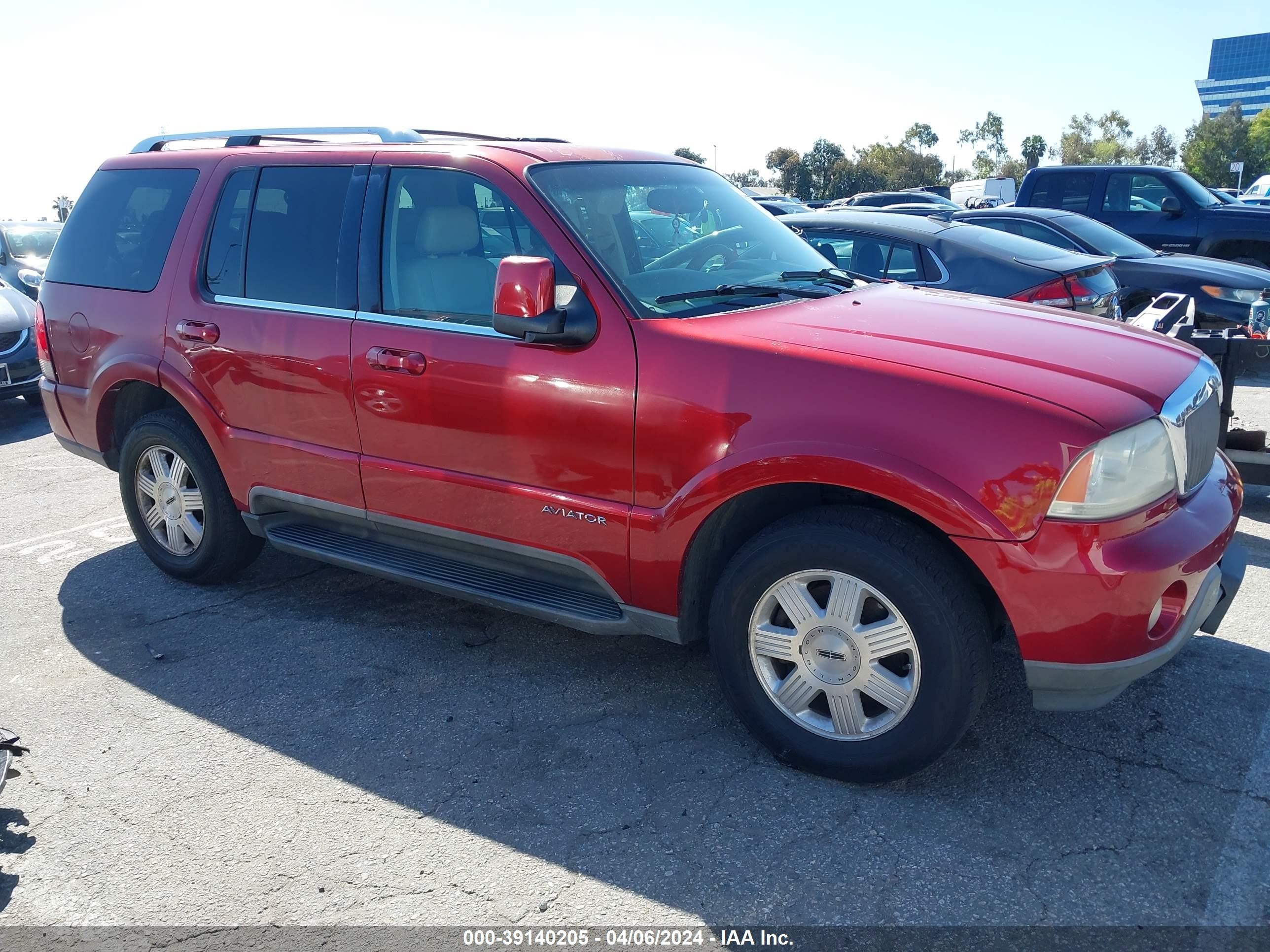 LINCOLN AVIATOR 2004 5lmeu68h94zj39898