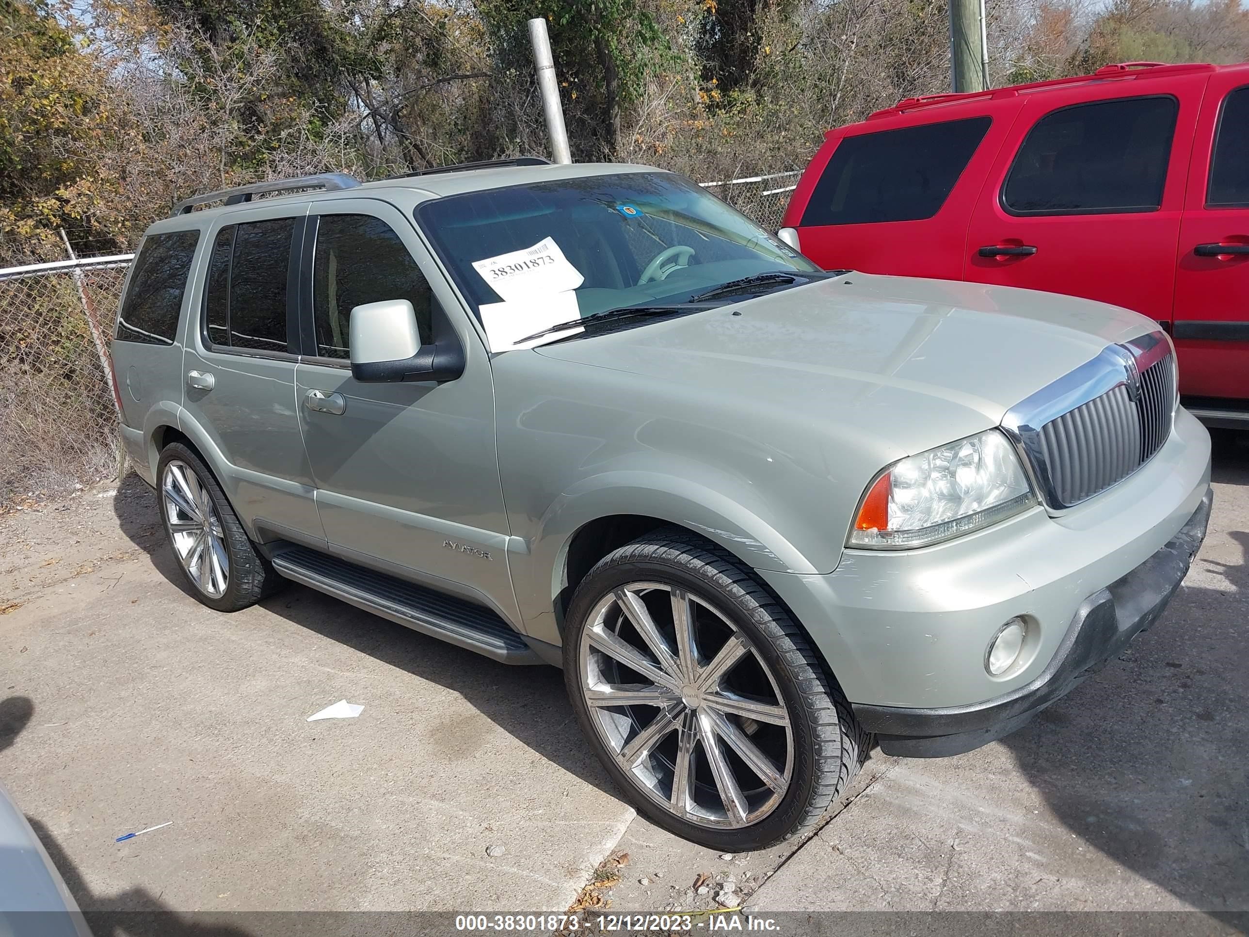 LINCOLN AVIATOR 2003 5lmeu68hx3zj25670