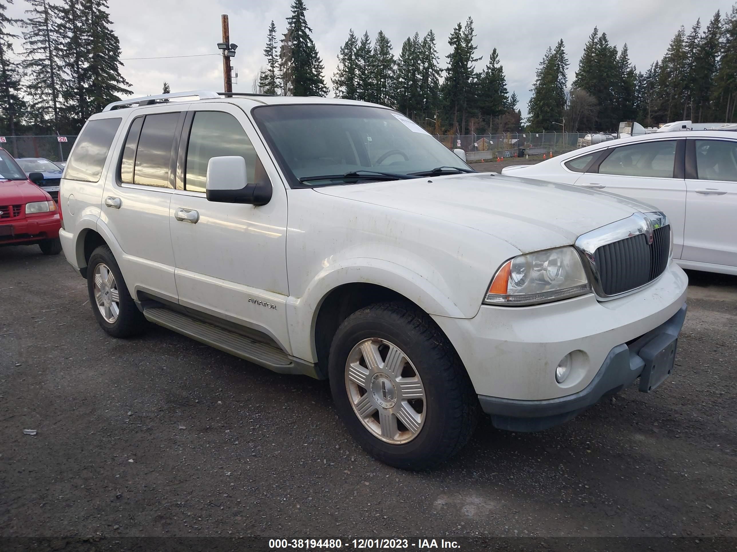 LINCOLN AVIATOR 2003 5lmeu78h53zj20043