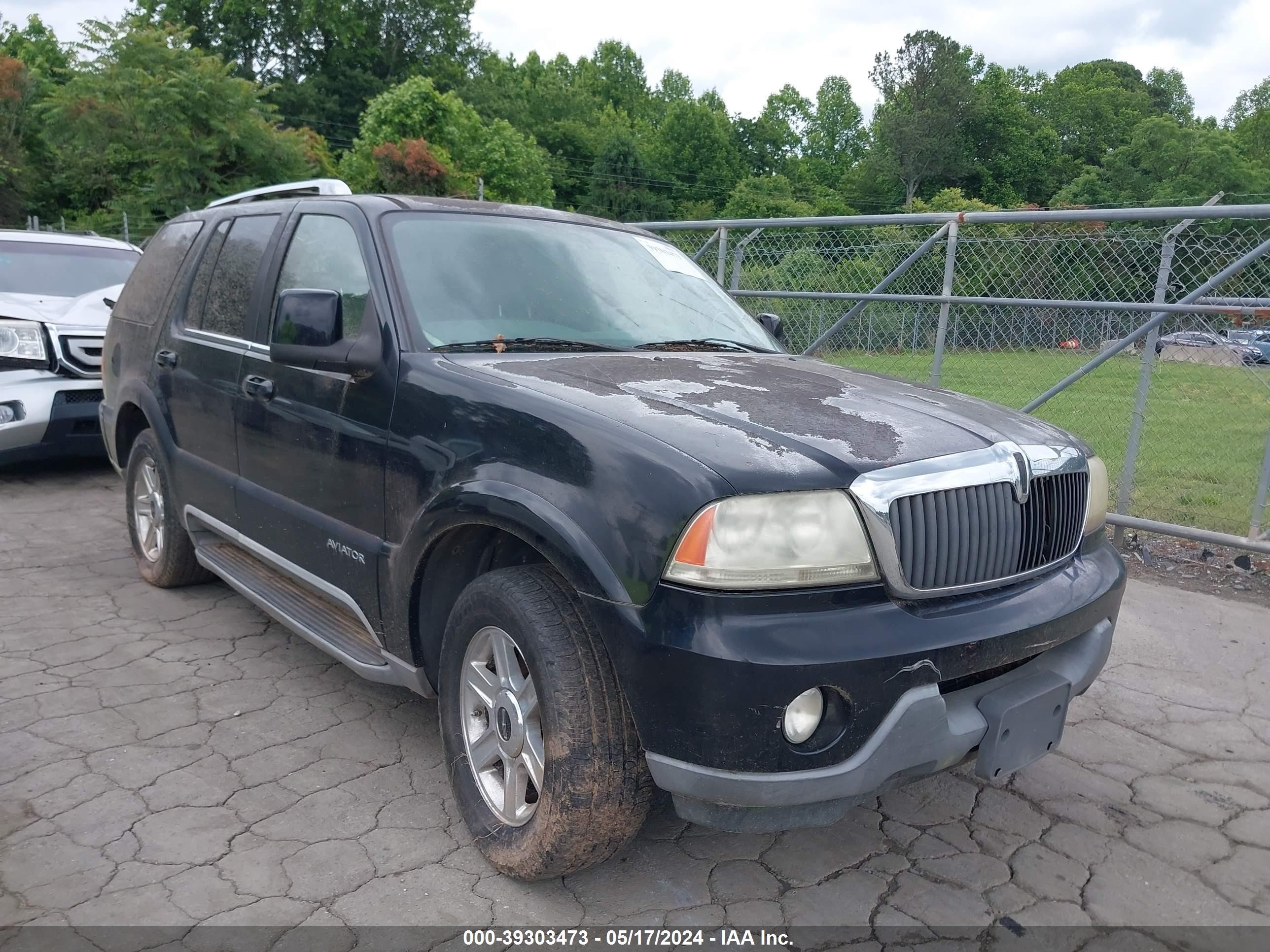 LINCOLN AVIATOR 2003 5lmeu78h73zj24529