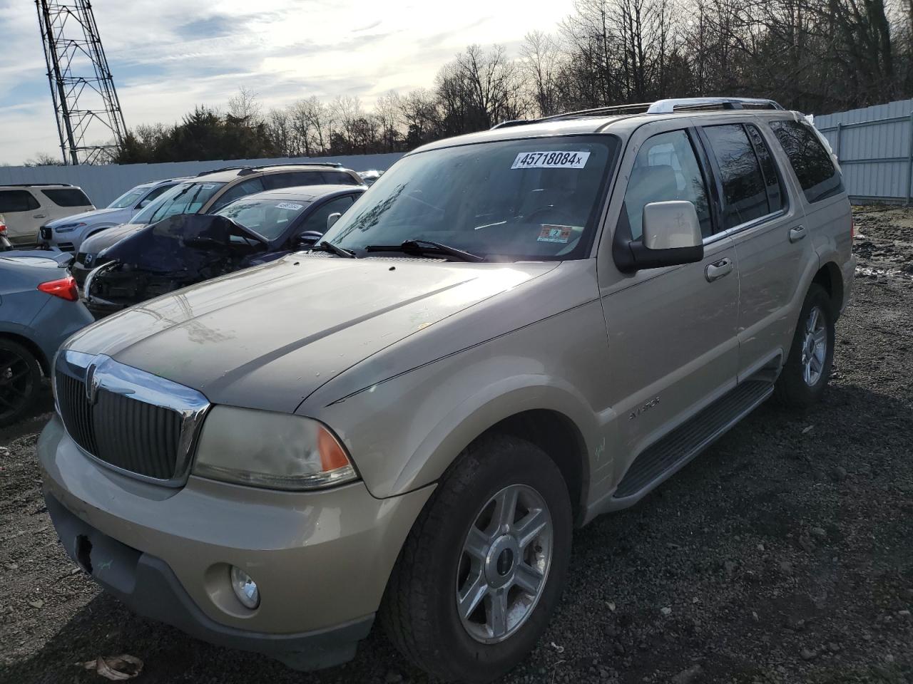 LINCOLN AVIATOR 2004 5lmeu88h04zj14609