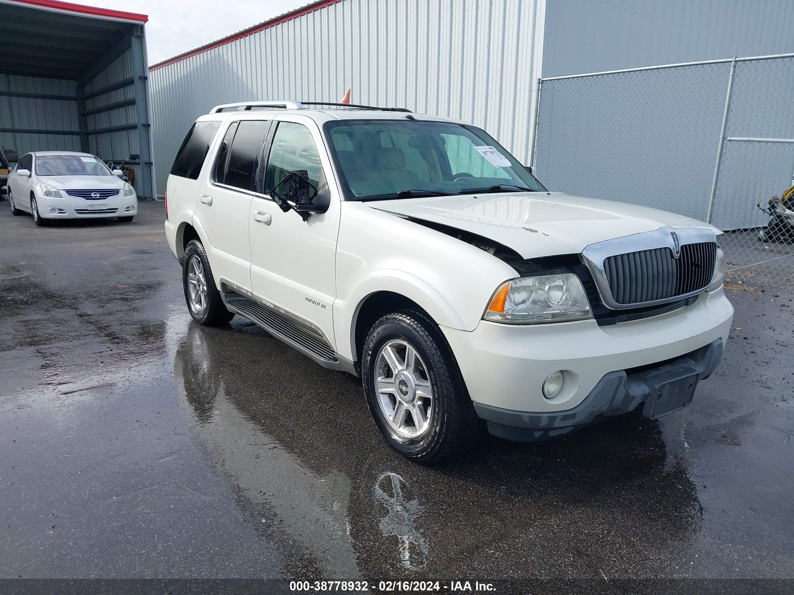 LINCOLN AVIATOR 2004 5lmeu88h04zj19647