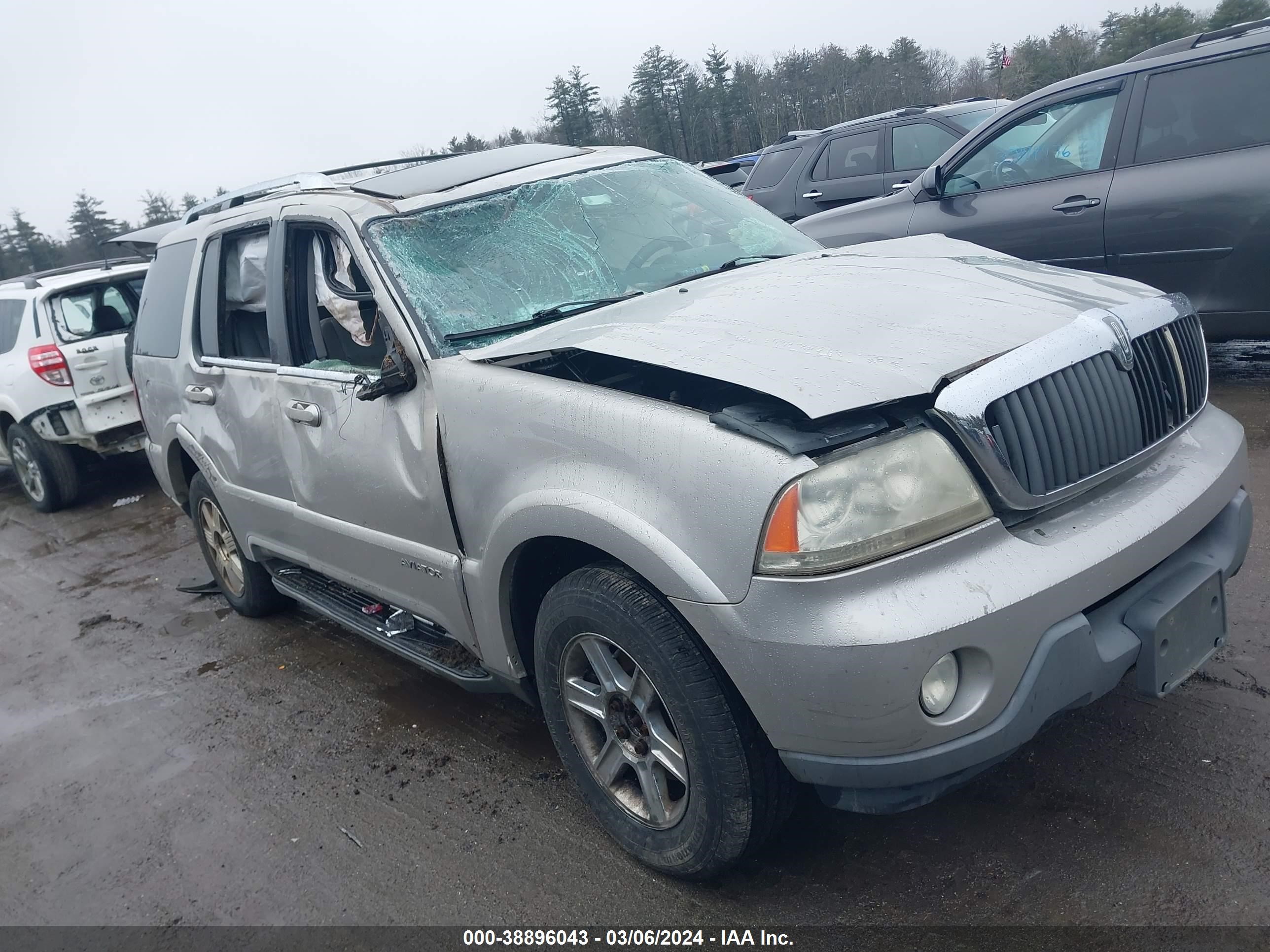 LINCOLN AVIATOR 2004 5lmeu88h14zj30169