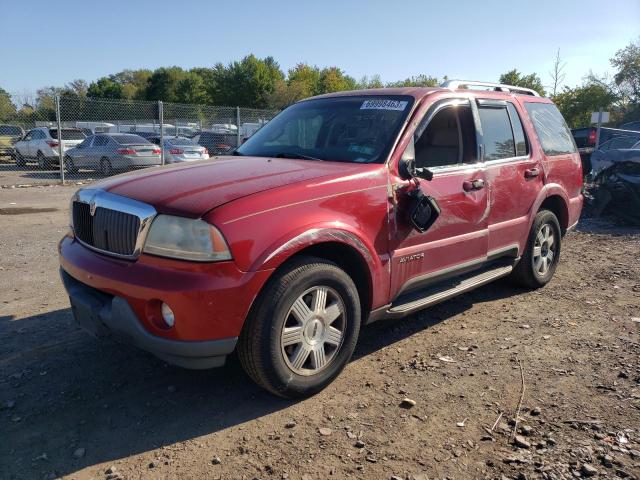 LINCOLN AVIATOR 2004 5lmeu88h24zj35185