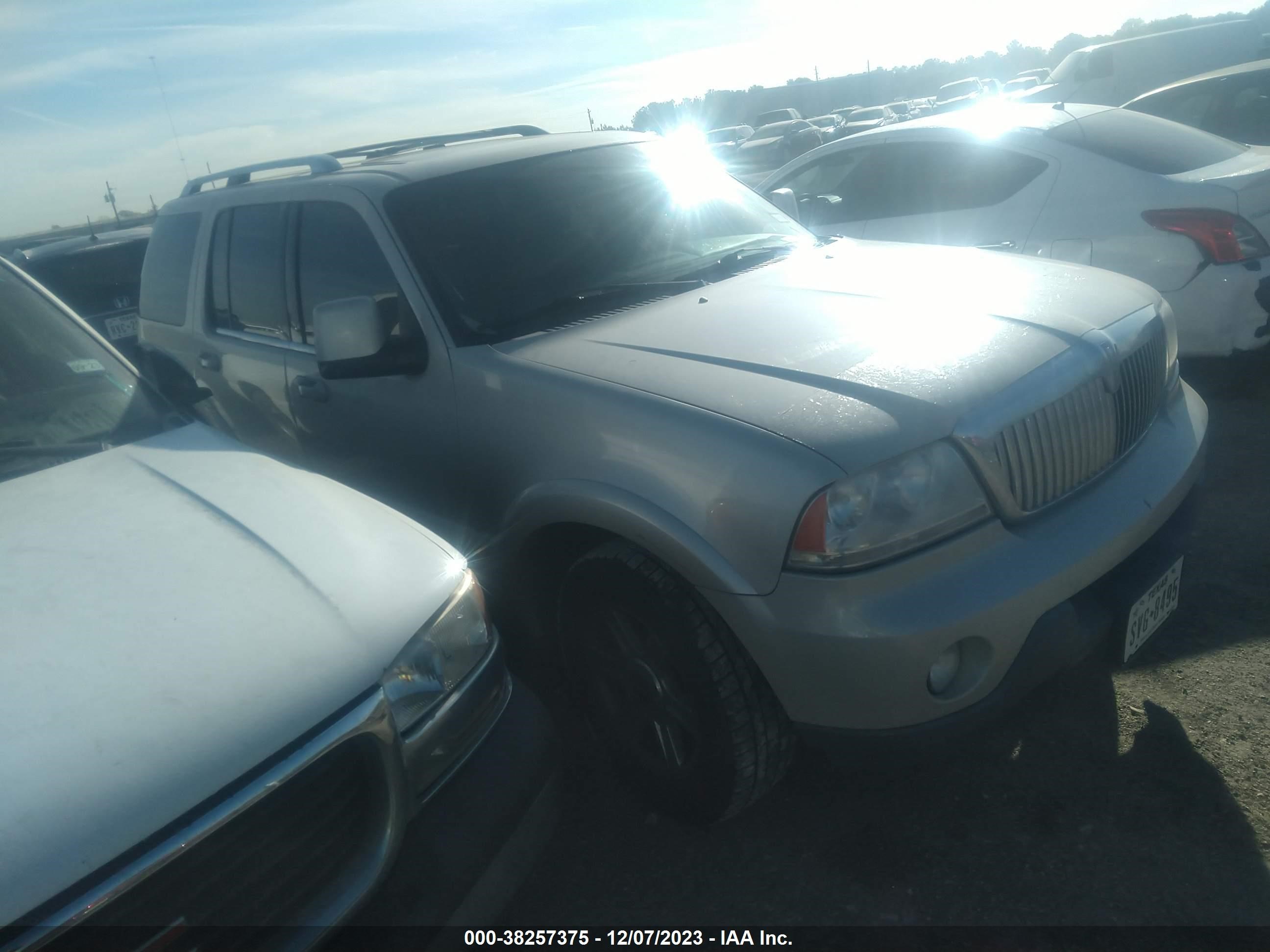 LINCOLN AVIATOR 2005 5lmeu88h25zj11020