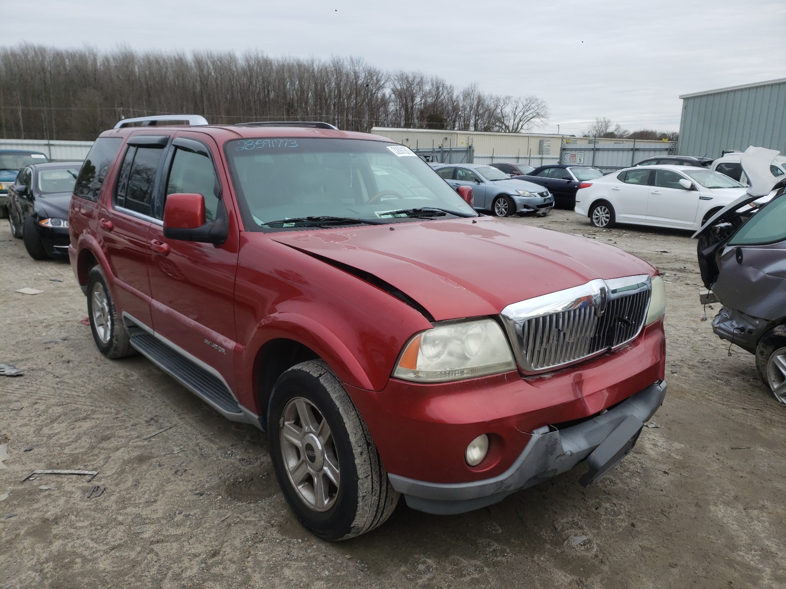 LINCOLN AVIATOR 2004 5lmeu88h34zj03801