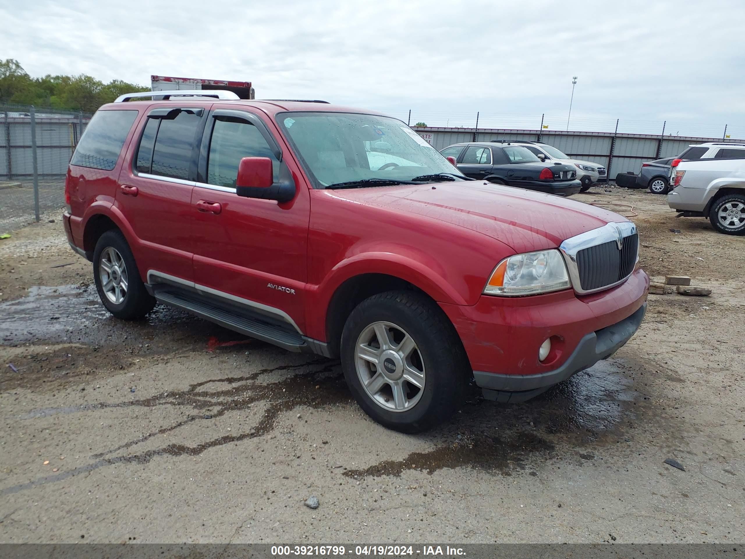 LINCOLN AVIATOR 2004 5lmeu88h34zj22235