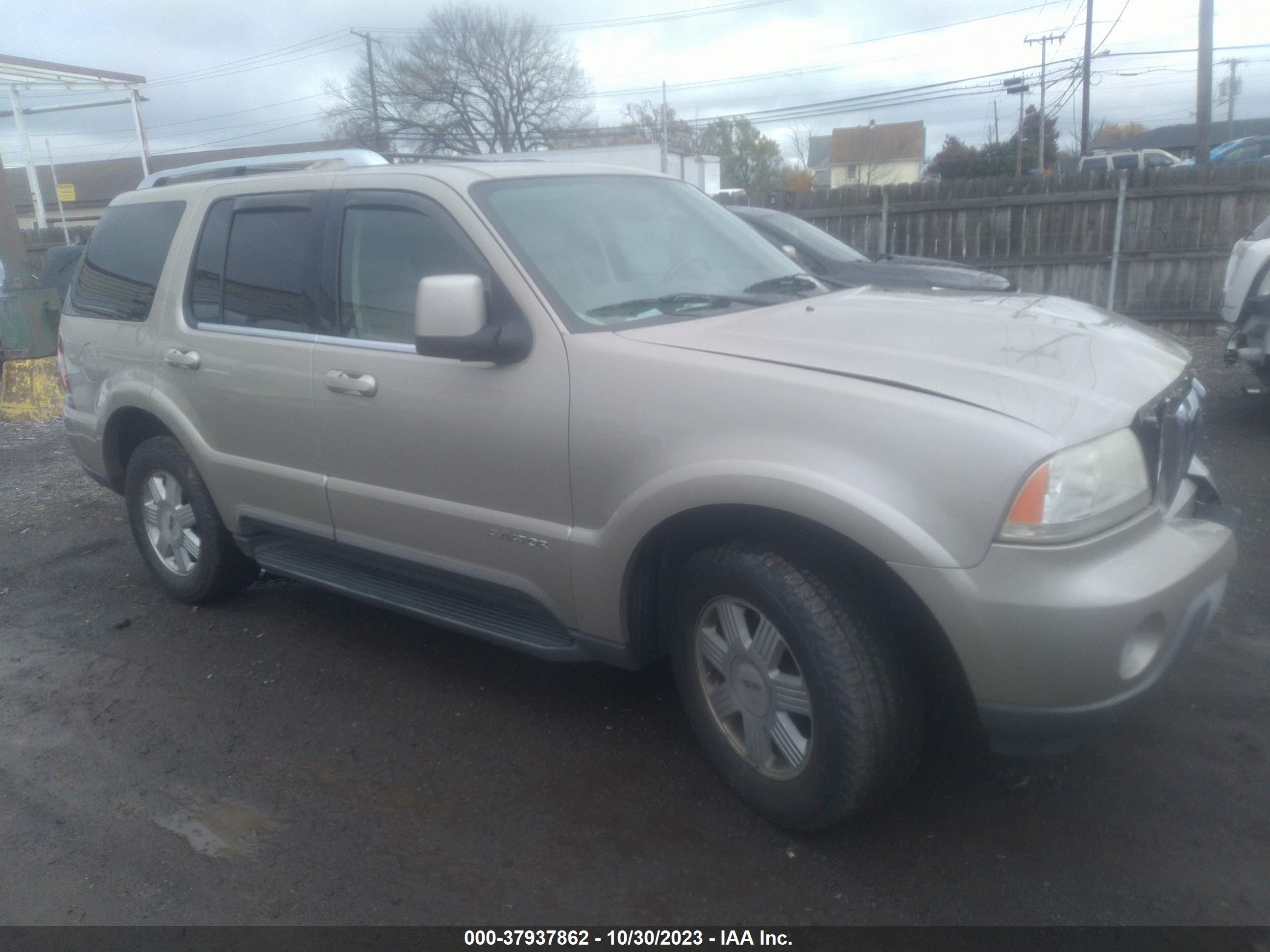 LINCOLN AVIATOR 2004 5lmeu88h54zj43135