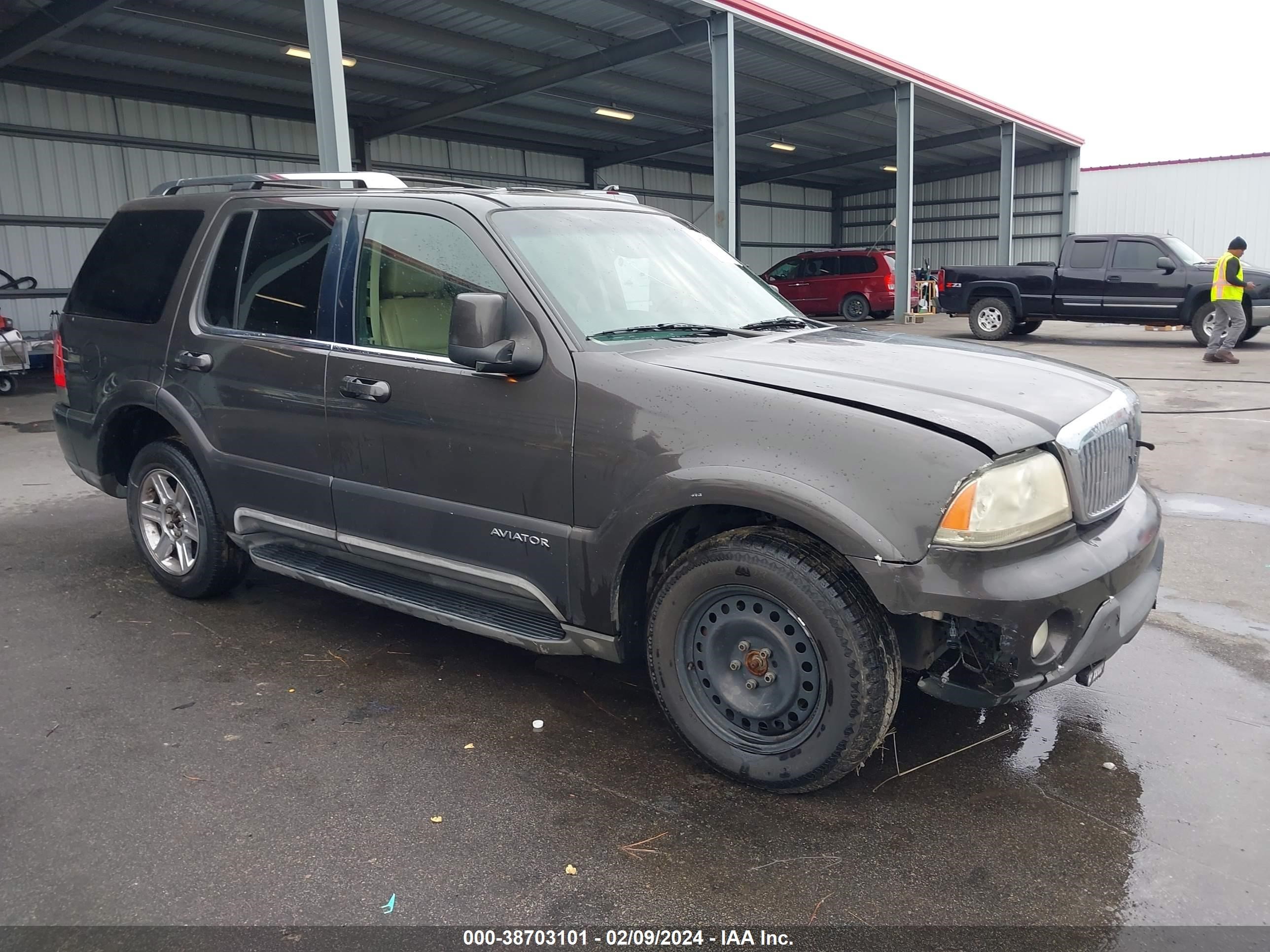 LINCOLN AVIATOR 2005 5lmeu88h85zj09689