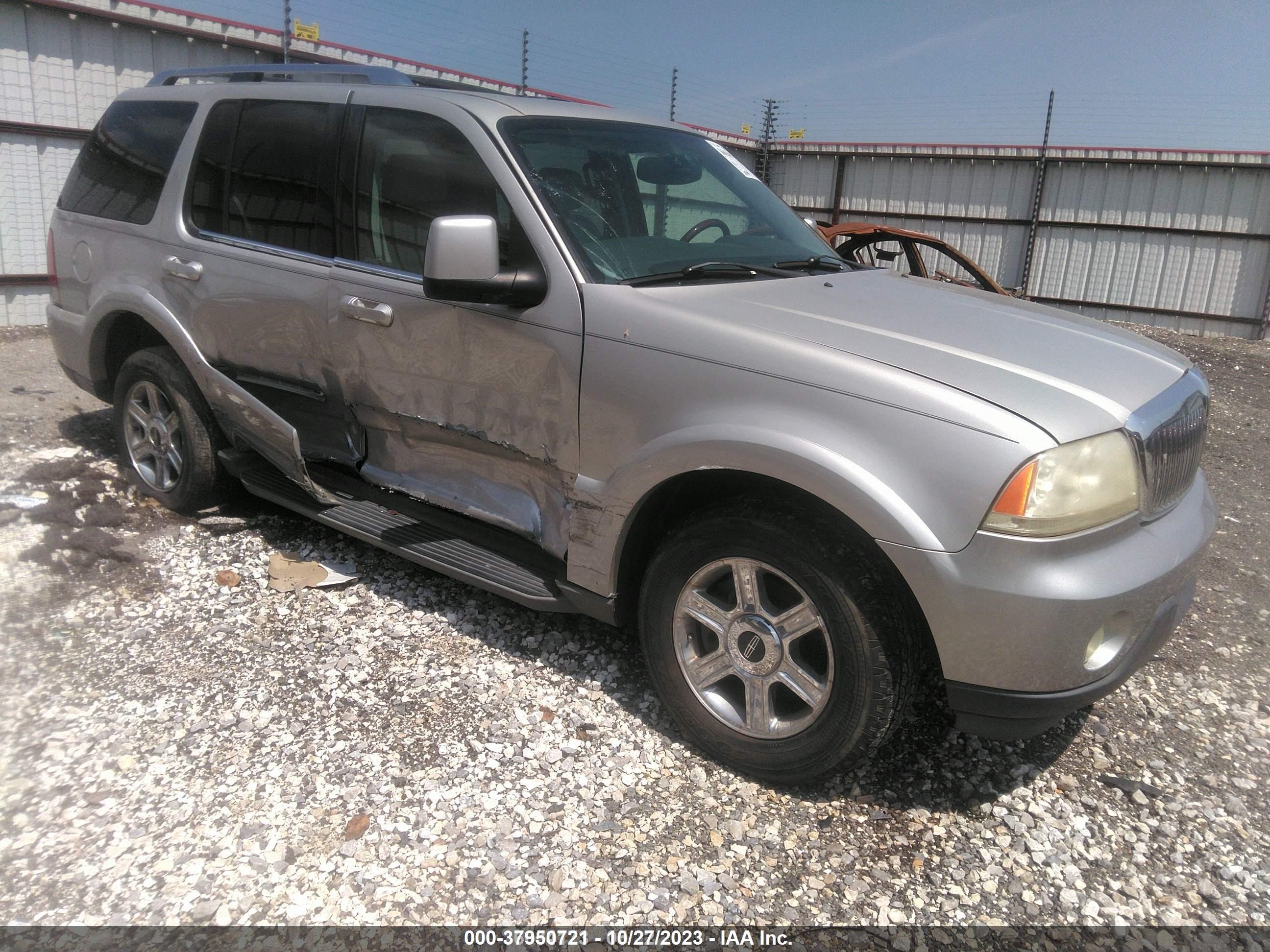 LINCOLN AVIATOR 2005 5lmeu88h85zj12043