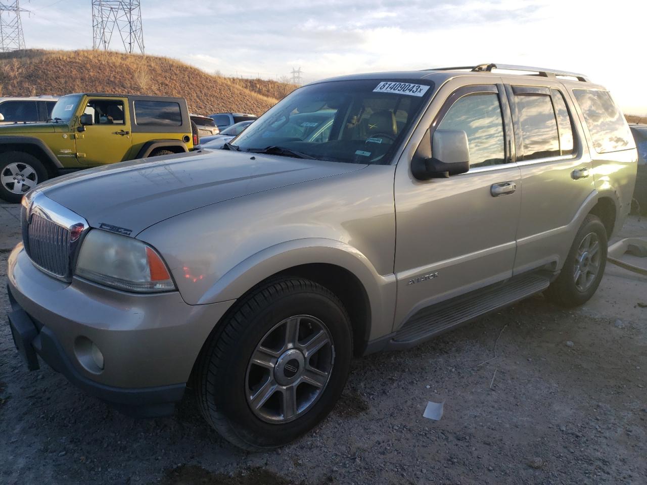 LINCOLN AVIATOR 2005 5lmeu88h95zj25528