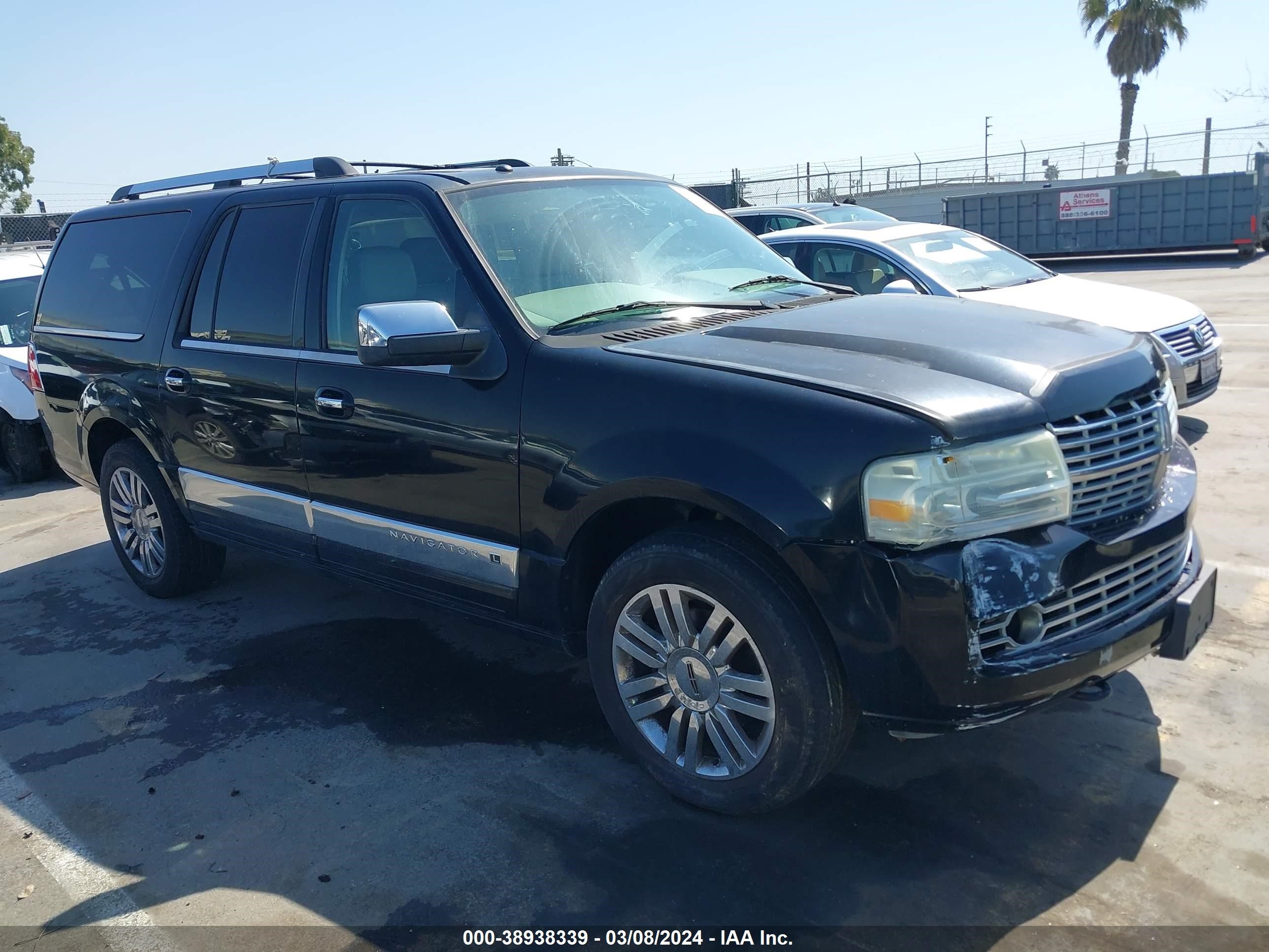 LINCOLN NAVIGATOR 2007 5lmfl27587lj21696