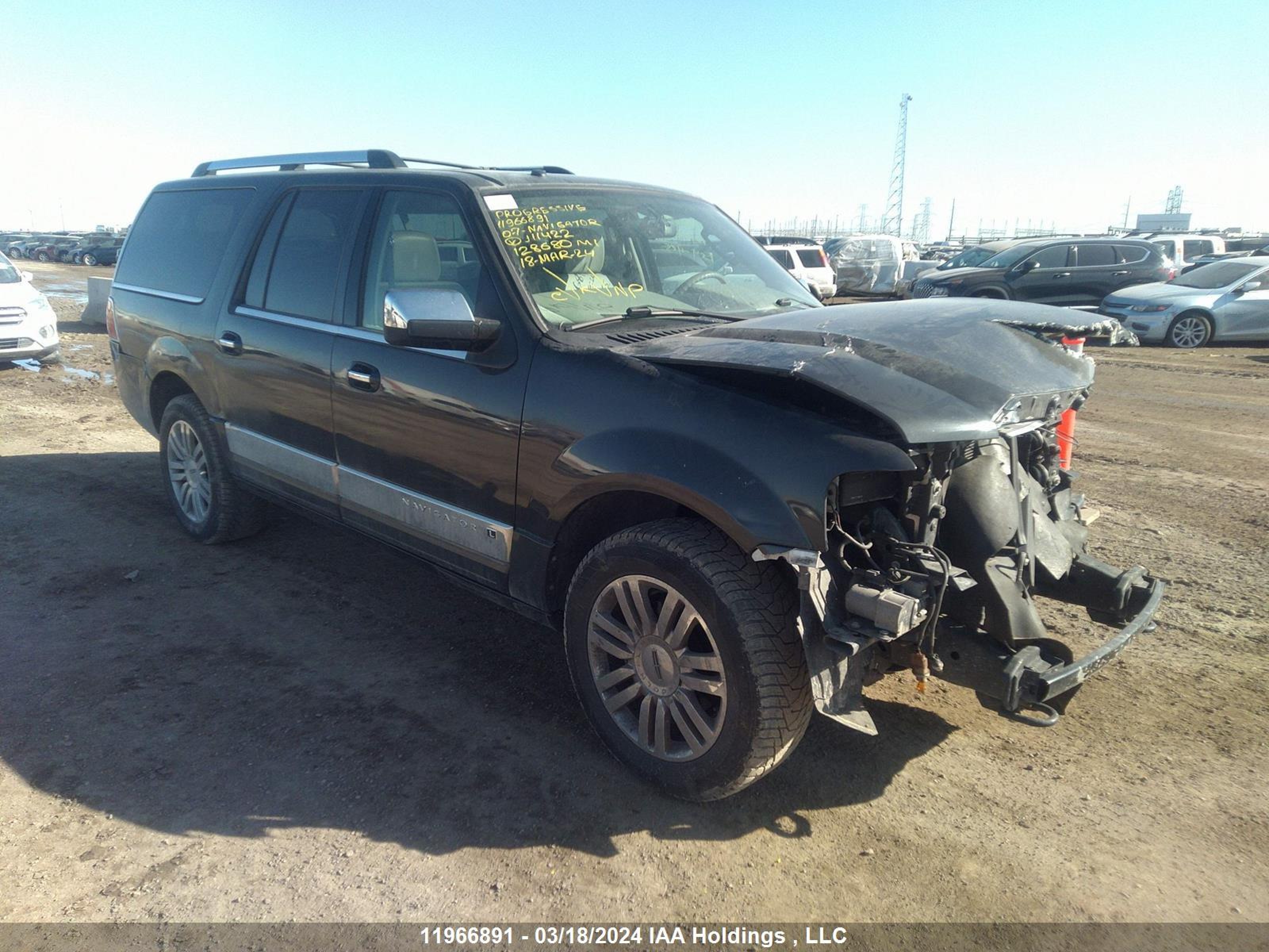 LINCOLN NAVIGATOR 2007 5lmfl27597lj11422