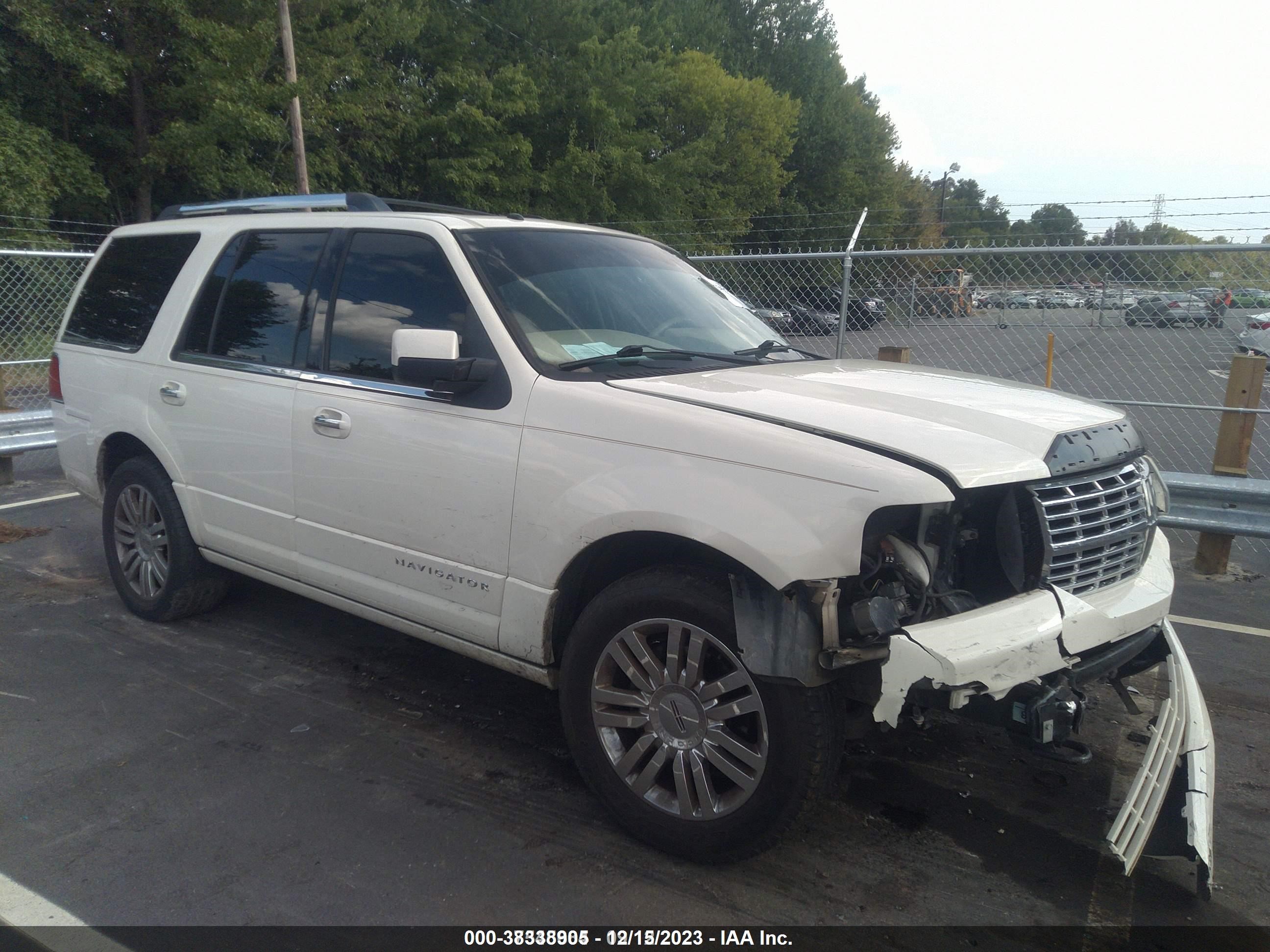 LINCOLN NAVIGATOR 2007 5lmfu27507lj23195