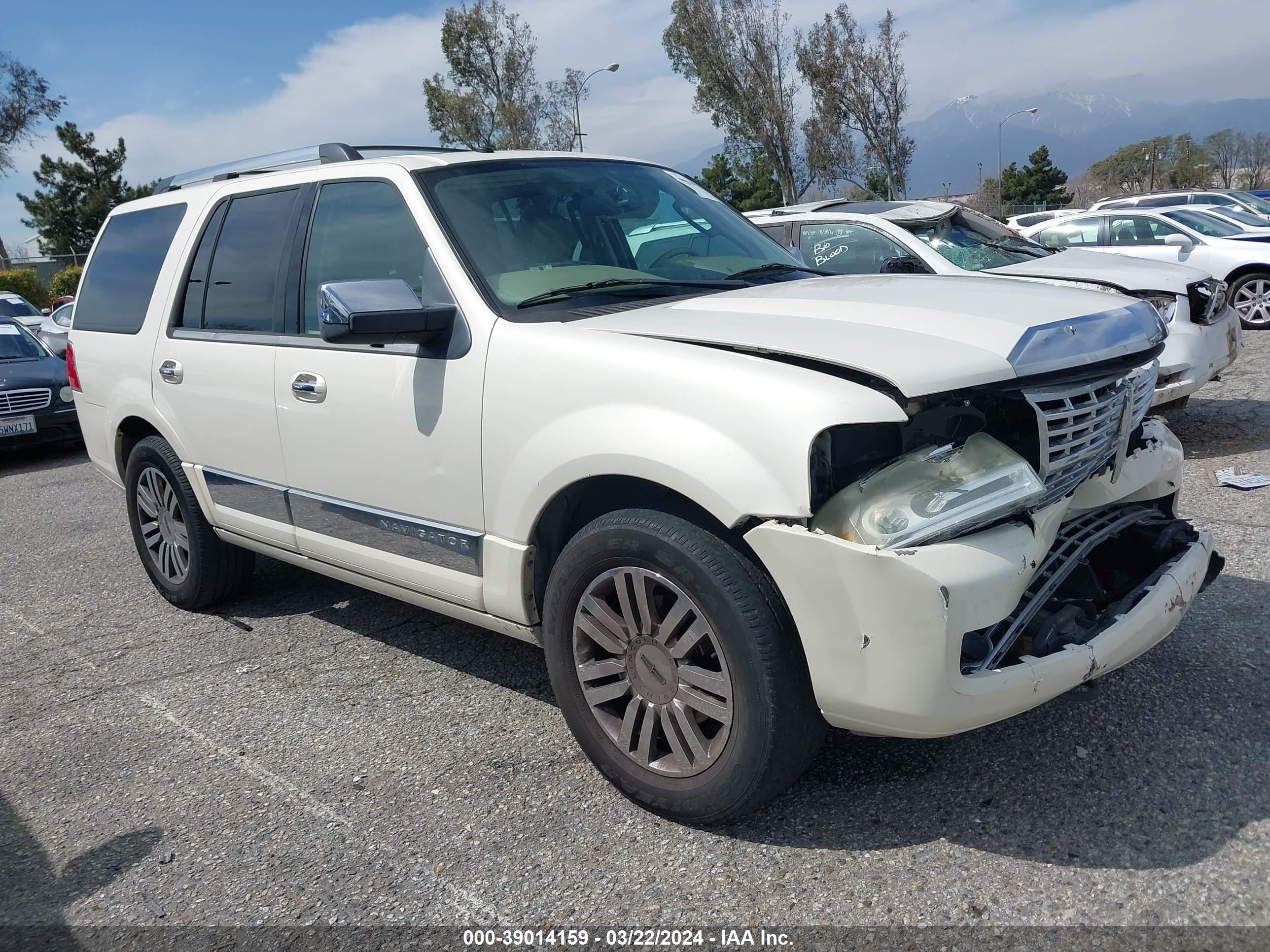 LINCOLN NAVIGATOR 2007 5lmfu27527lj06298