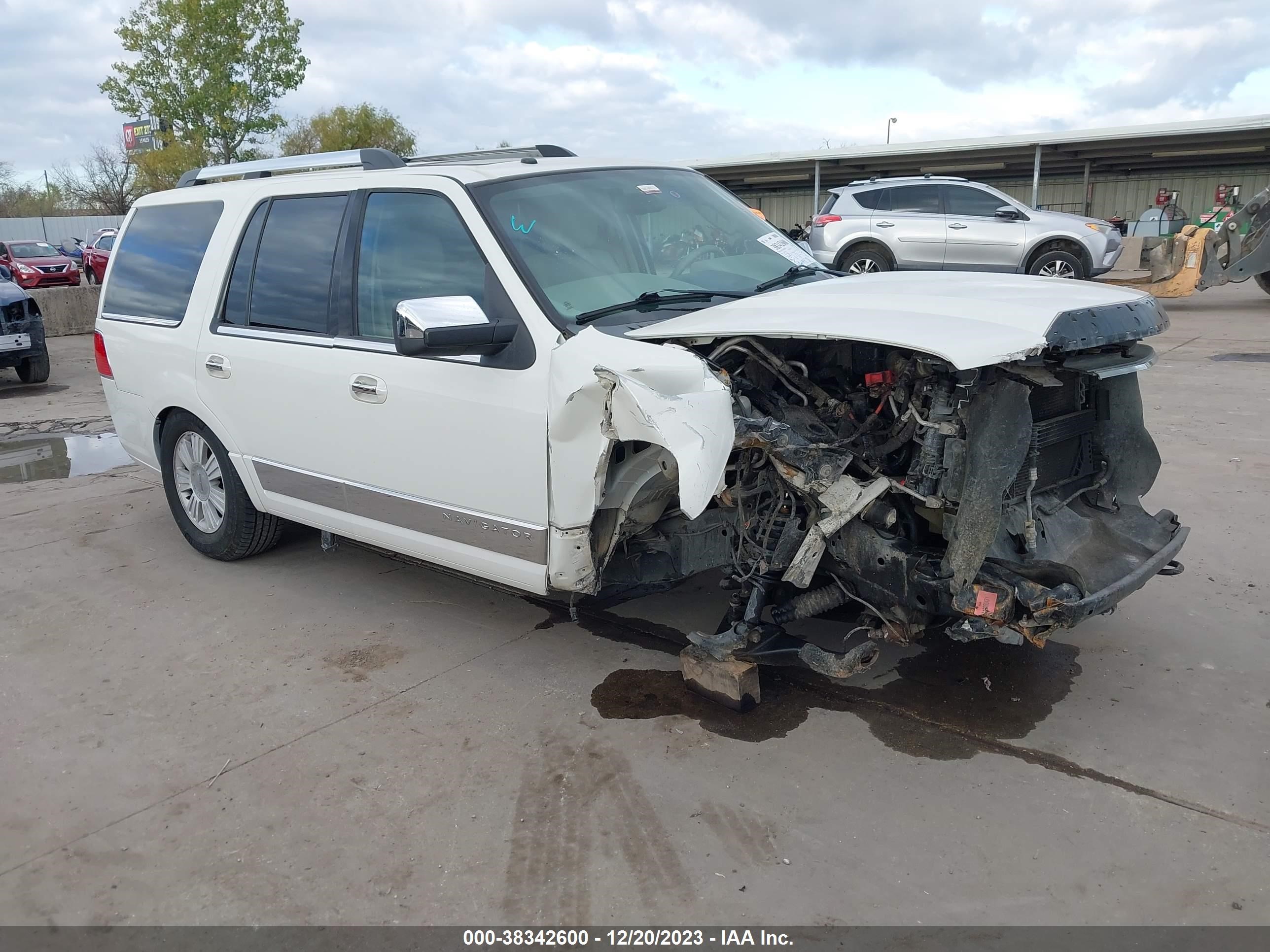 LINCOLN NAVIGATOR 2008 5lmfu27538lj12743