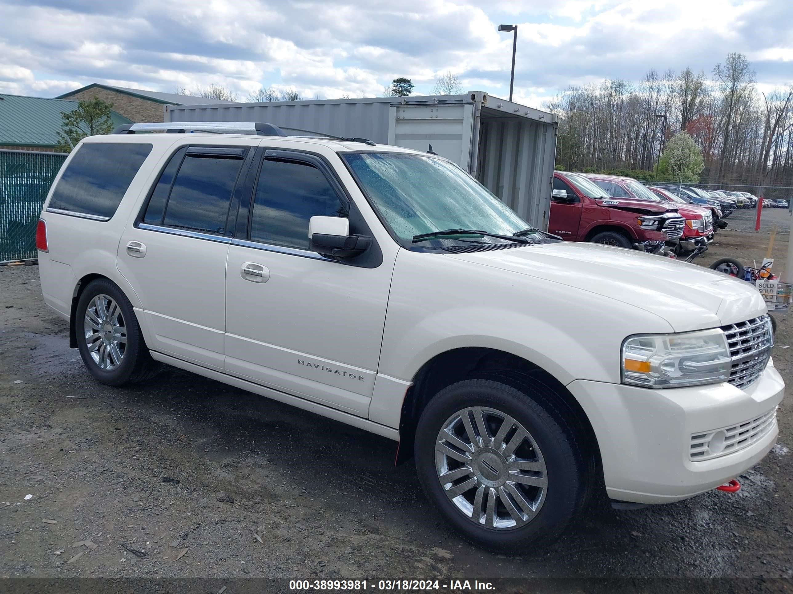 LINCOLN NAVIGATOR 2007 5lmfu27557lj18543