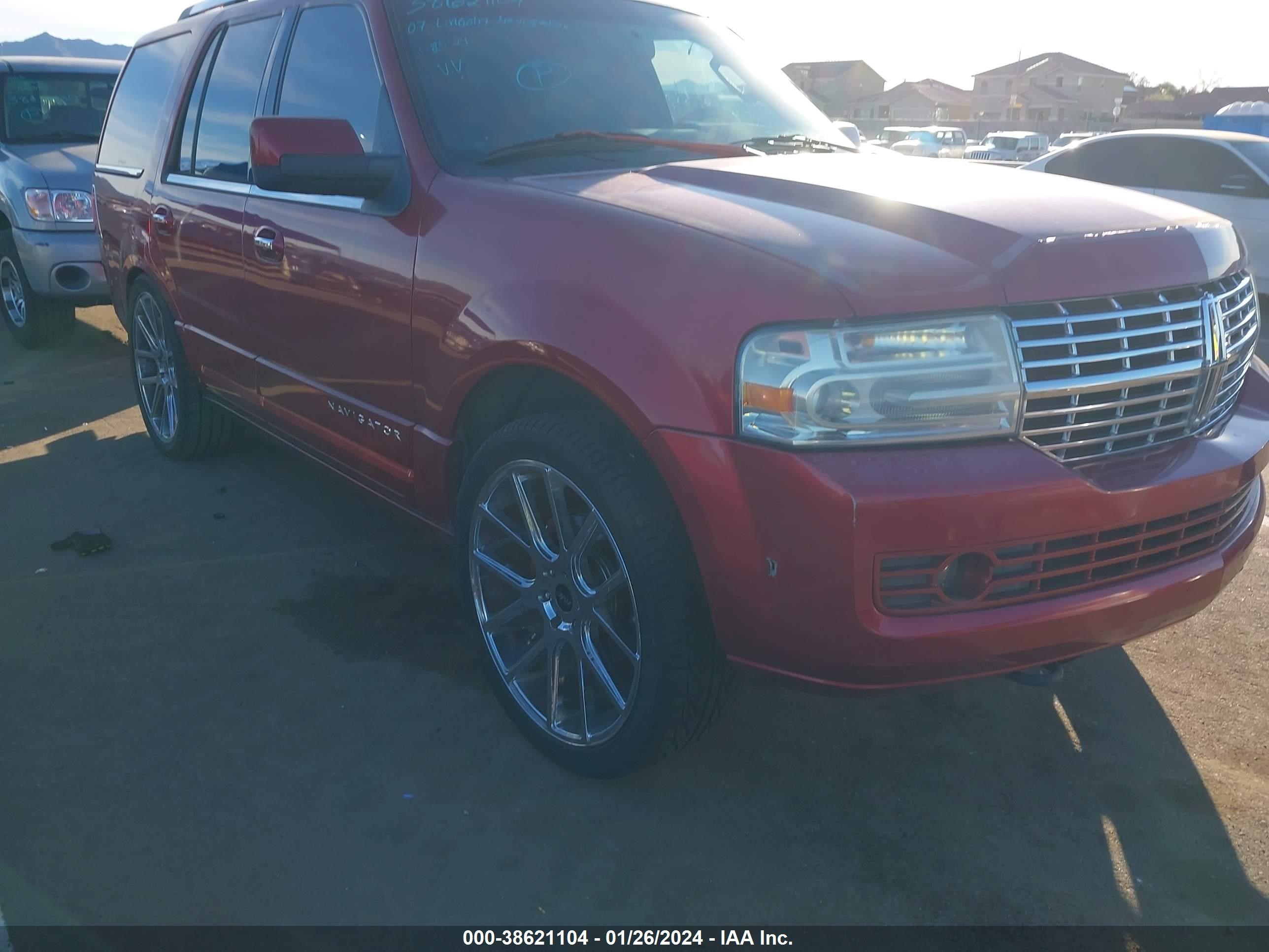 LINCOLN NAVIGATOR 2007 5lmfu27557lj20759