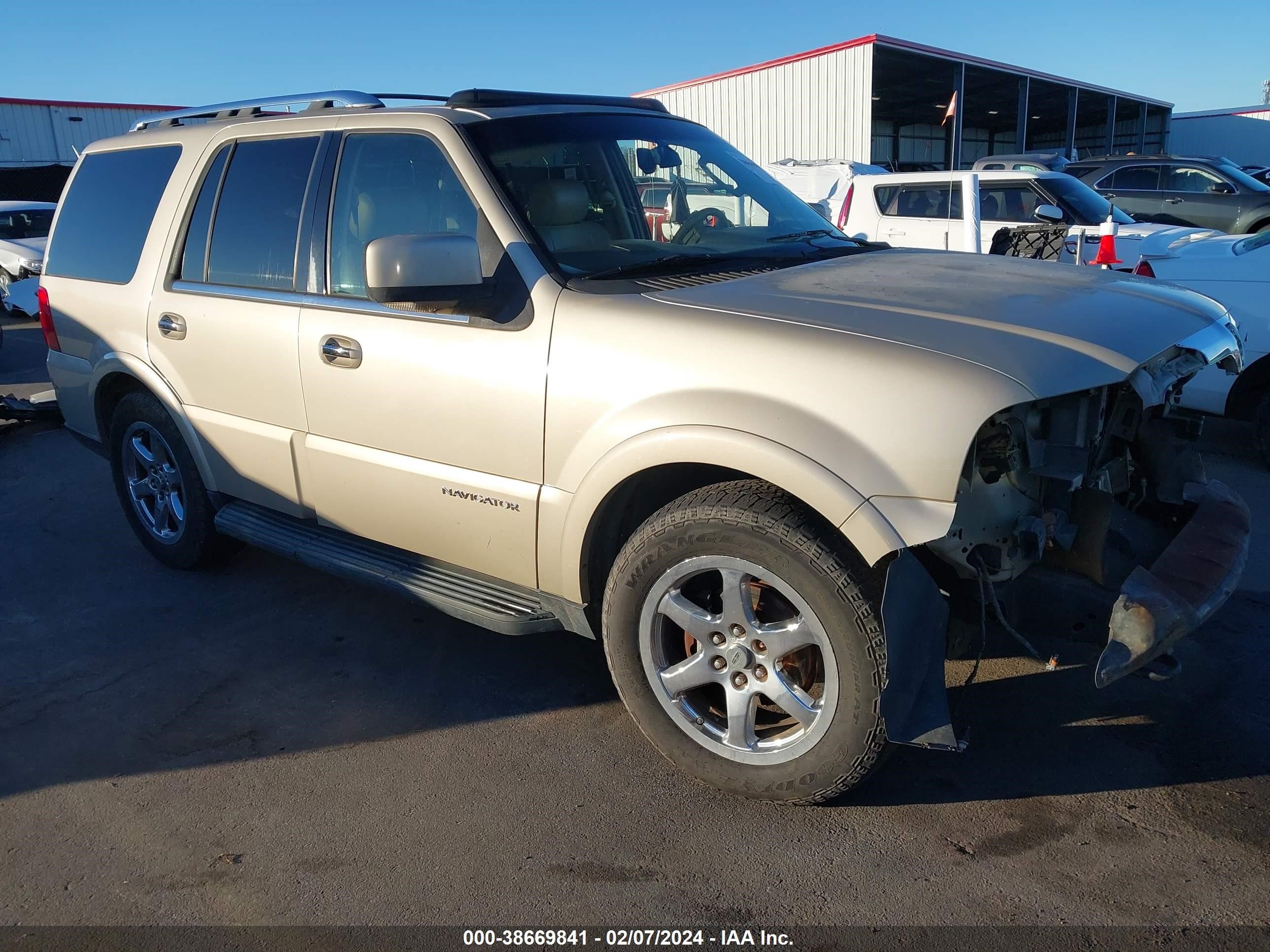 LINCOLN NAVIGATOR 2006 5lmfu27586lj14095