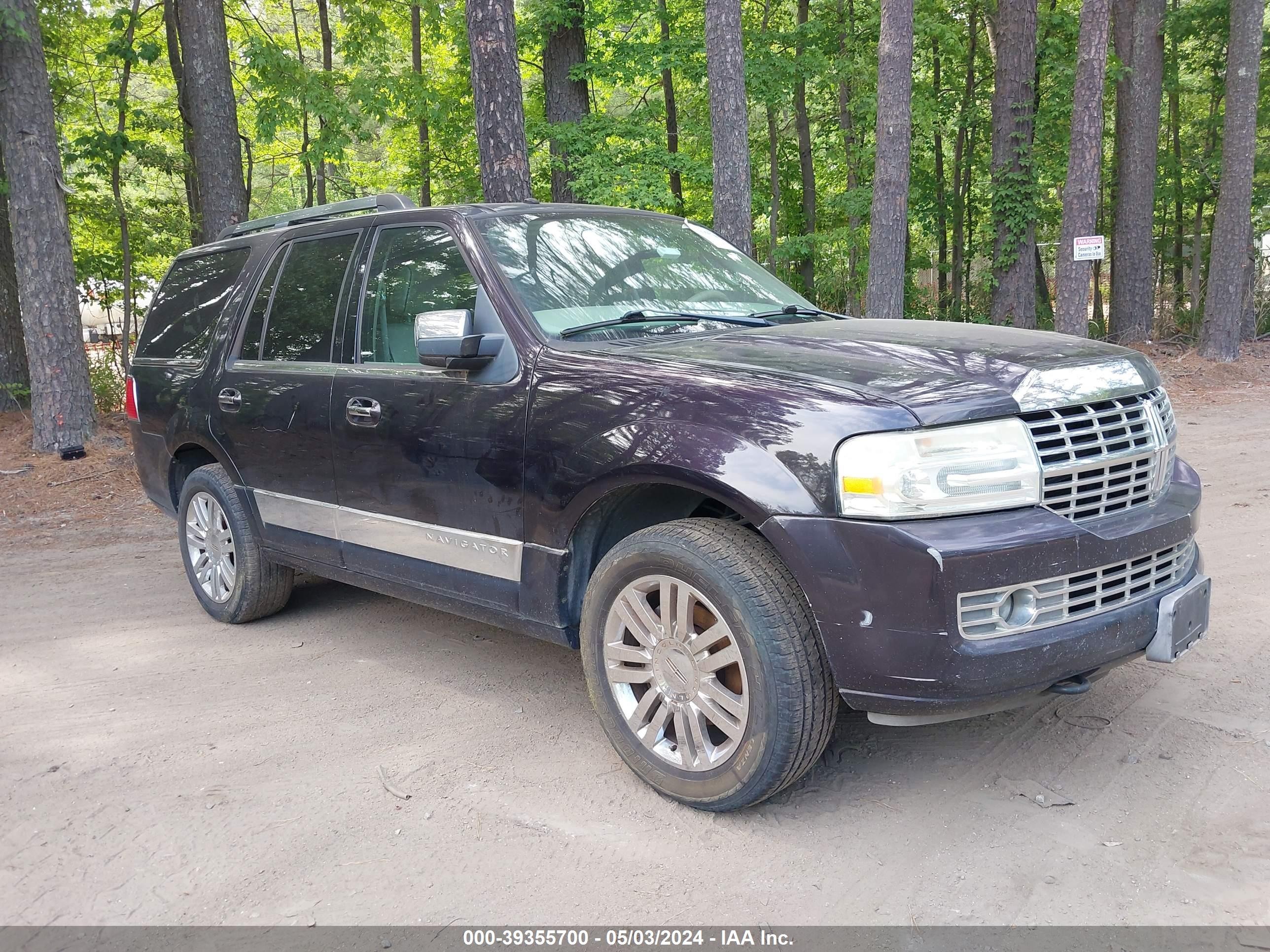 LINCOLN NAVIGATOR 2007 5lmfu27587lj08265