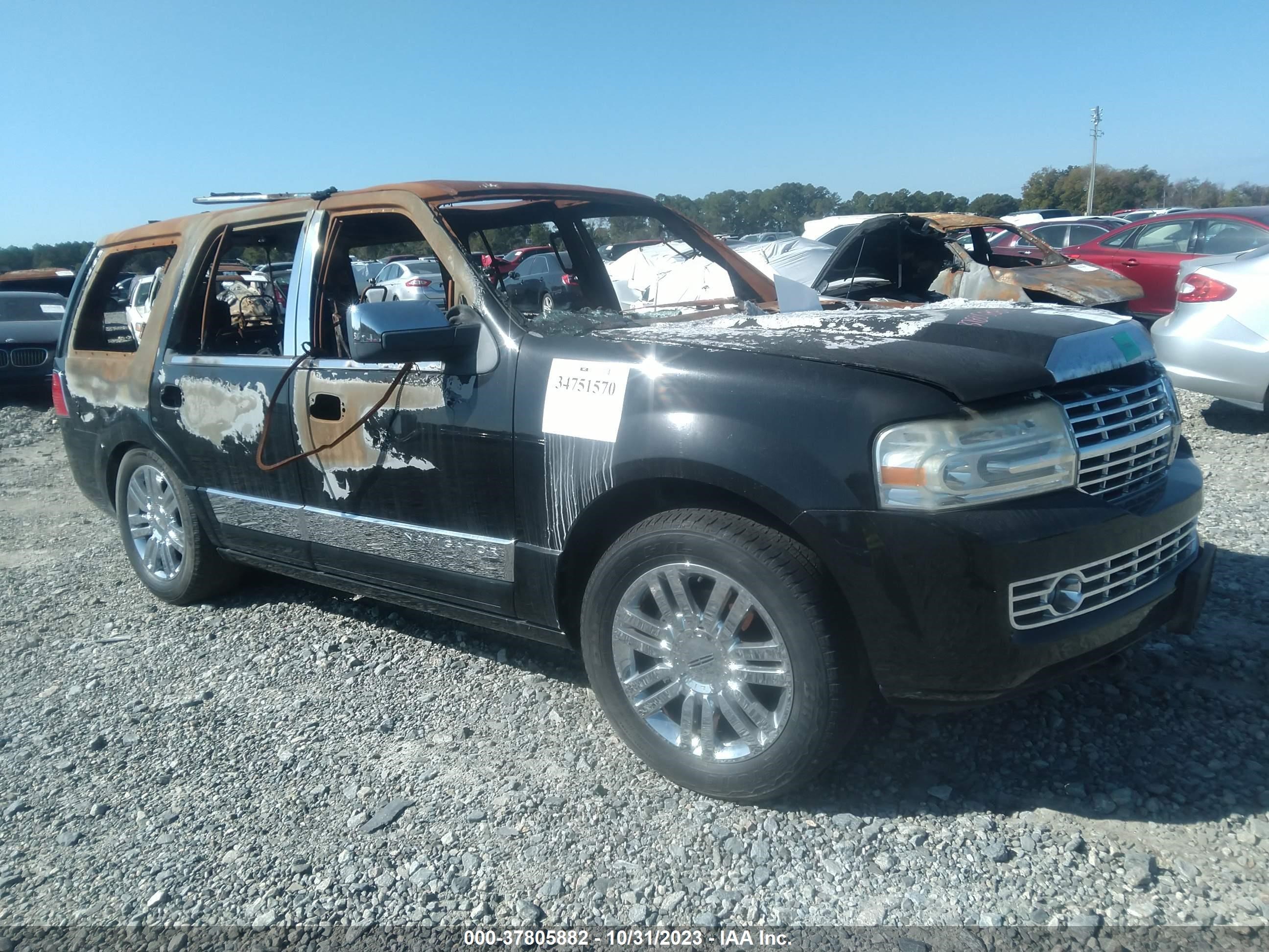 LINCOLN NAVIGATOR 2008 5lmfu27598lj12200