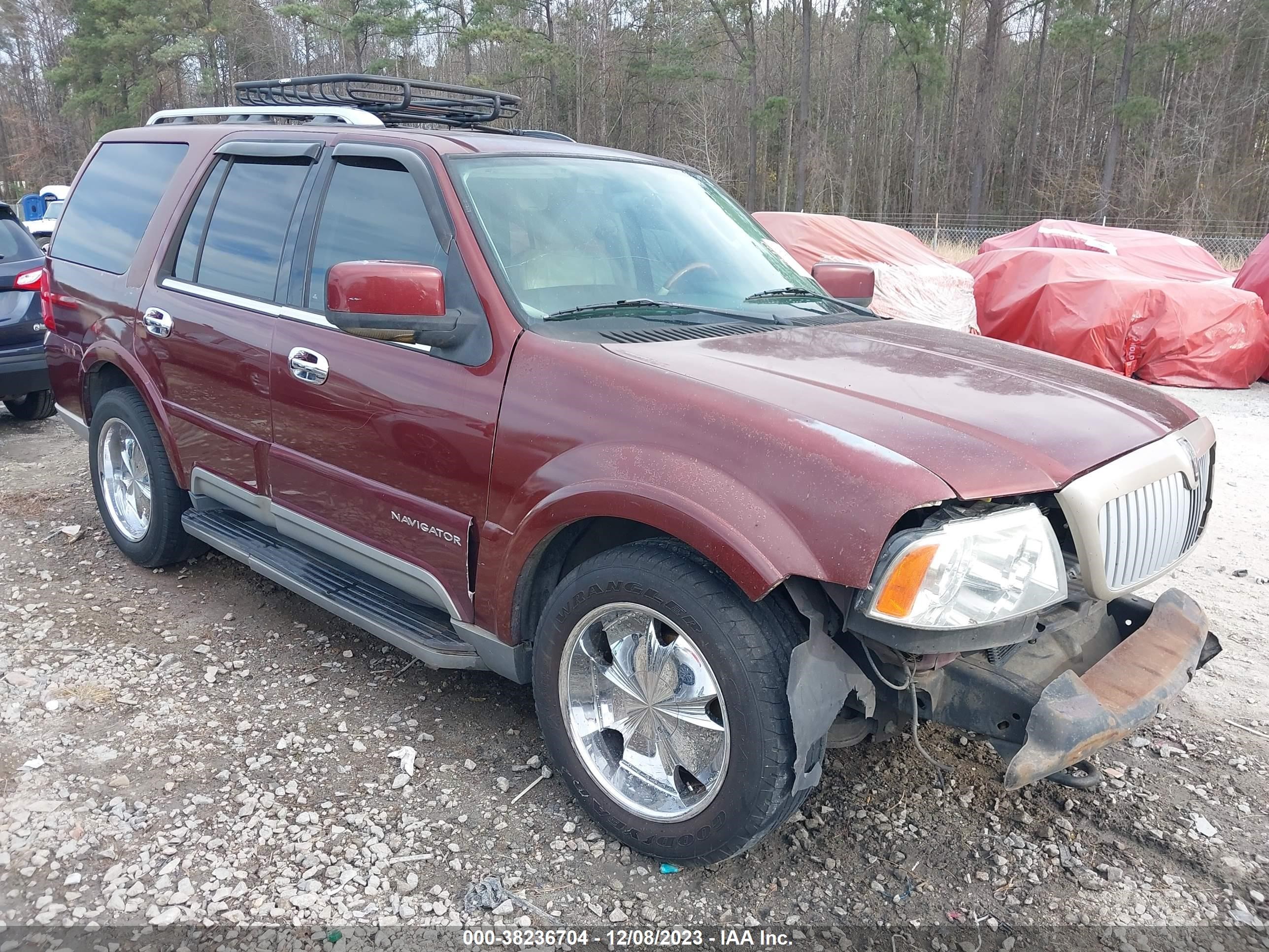 LINCOLN NAVIGATOR 2003 5lmfu27r03lj48059