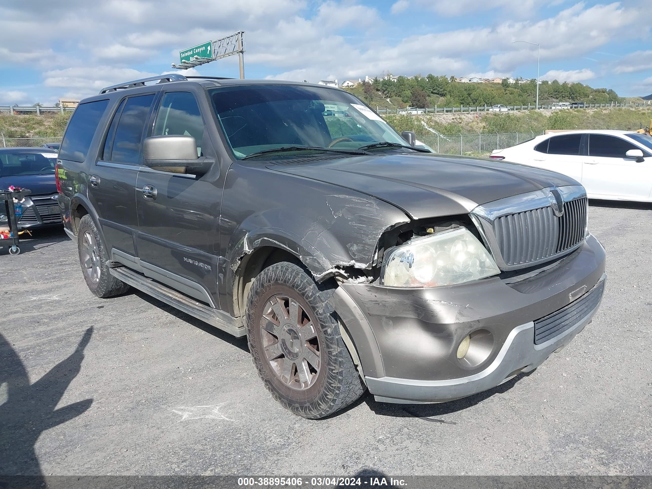 LINCOLN NAVIGATOR 2004 5lmfu27r24lj06641