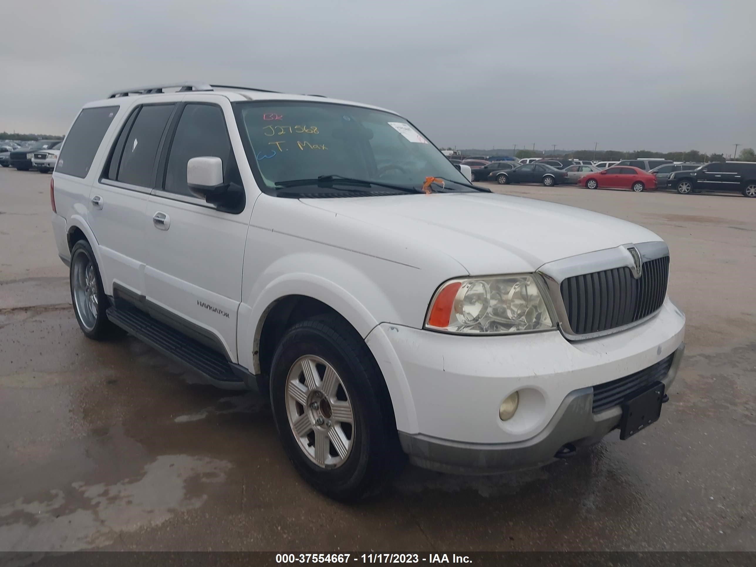 LINCOLN NAVIGATOR 2003 5lmfu27r43lj27568