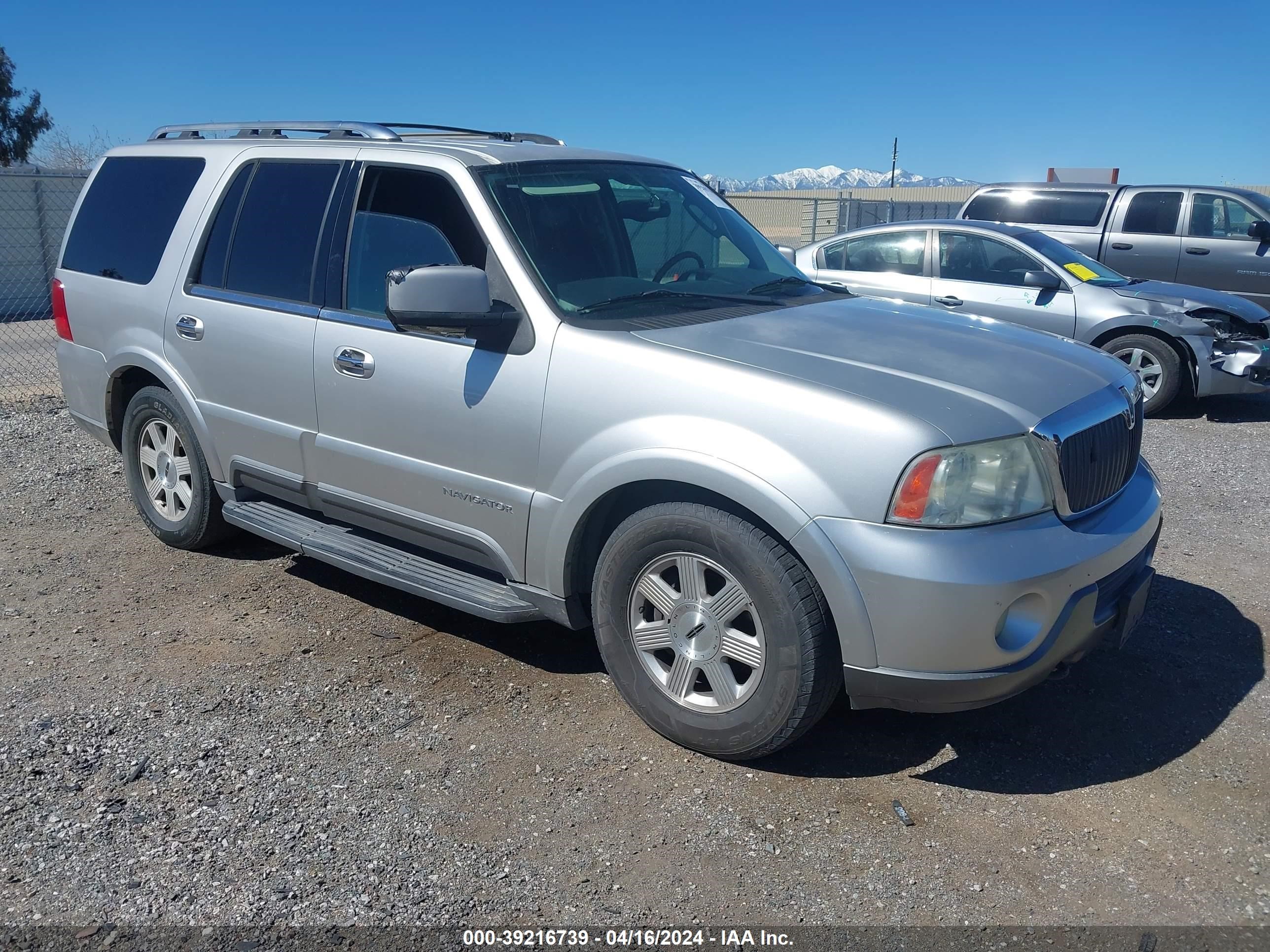 LINCOLN NAVIGATOR 2003 5lmfu27r43lj44757