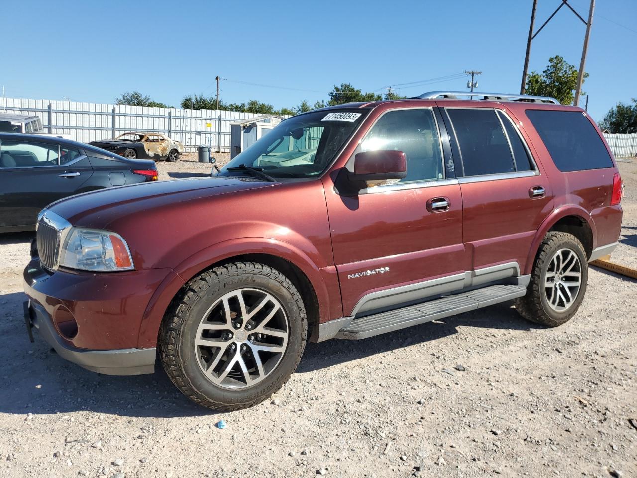 LINCOLN NAVIGATOR 2003 5lmfu27r53lj13307