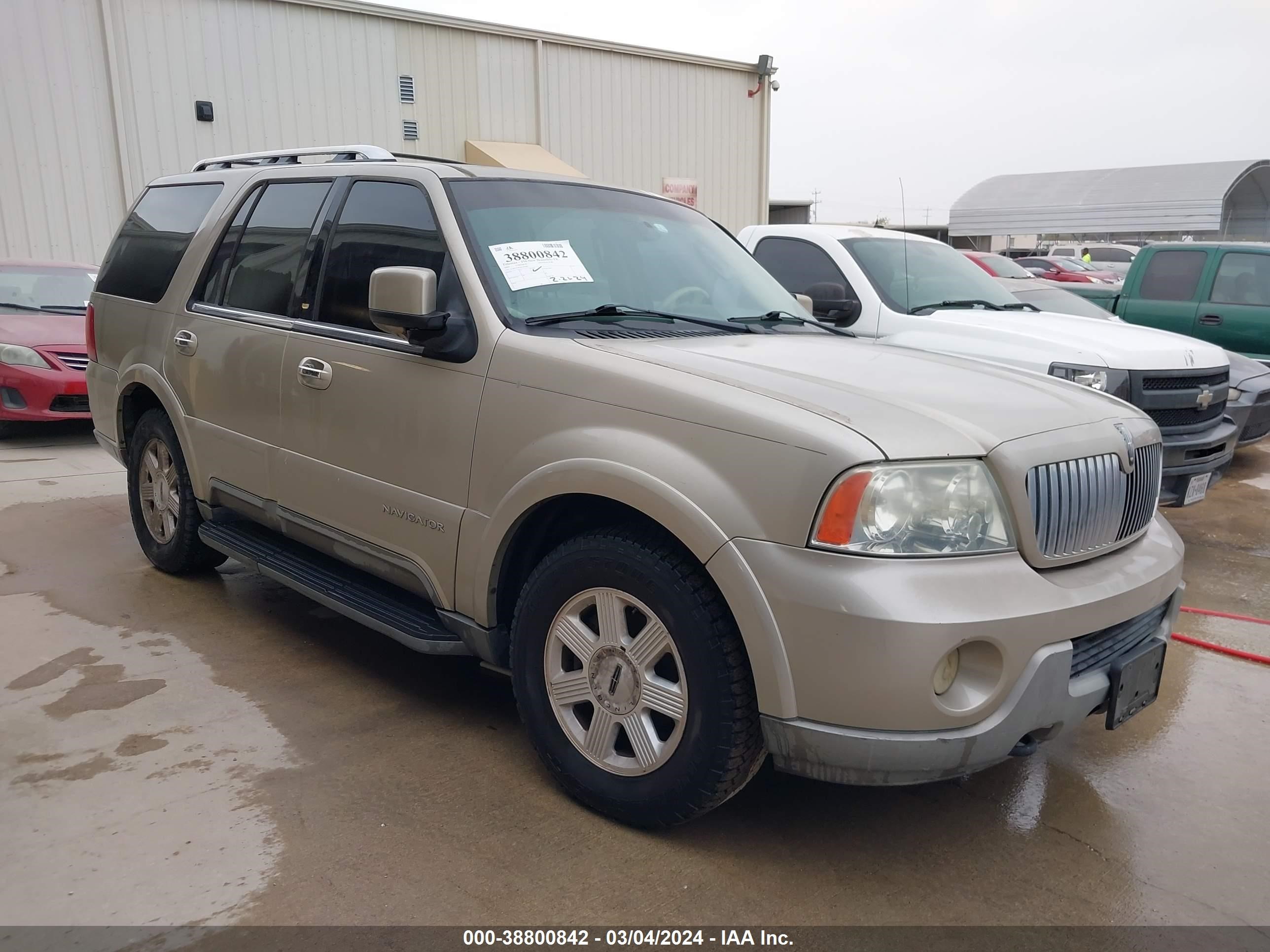 LINCOLN NAVIGATOR 2004 5lmfu27r54lj35020