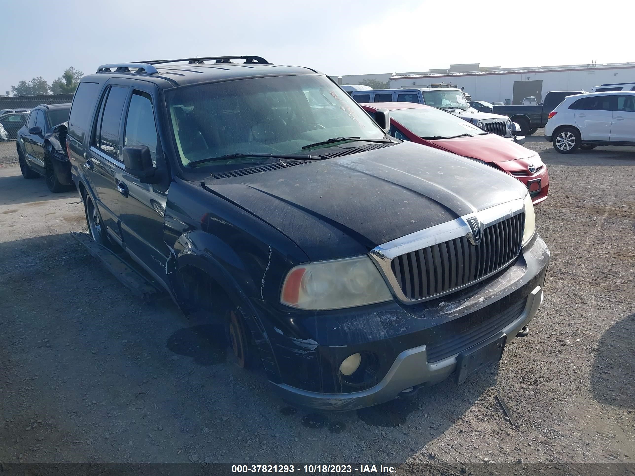 LINCOLN NAVIGATOR 2003 5lmfu27r93lj23810