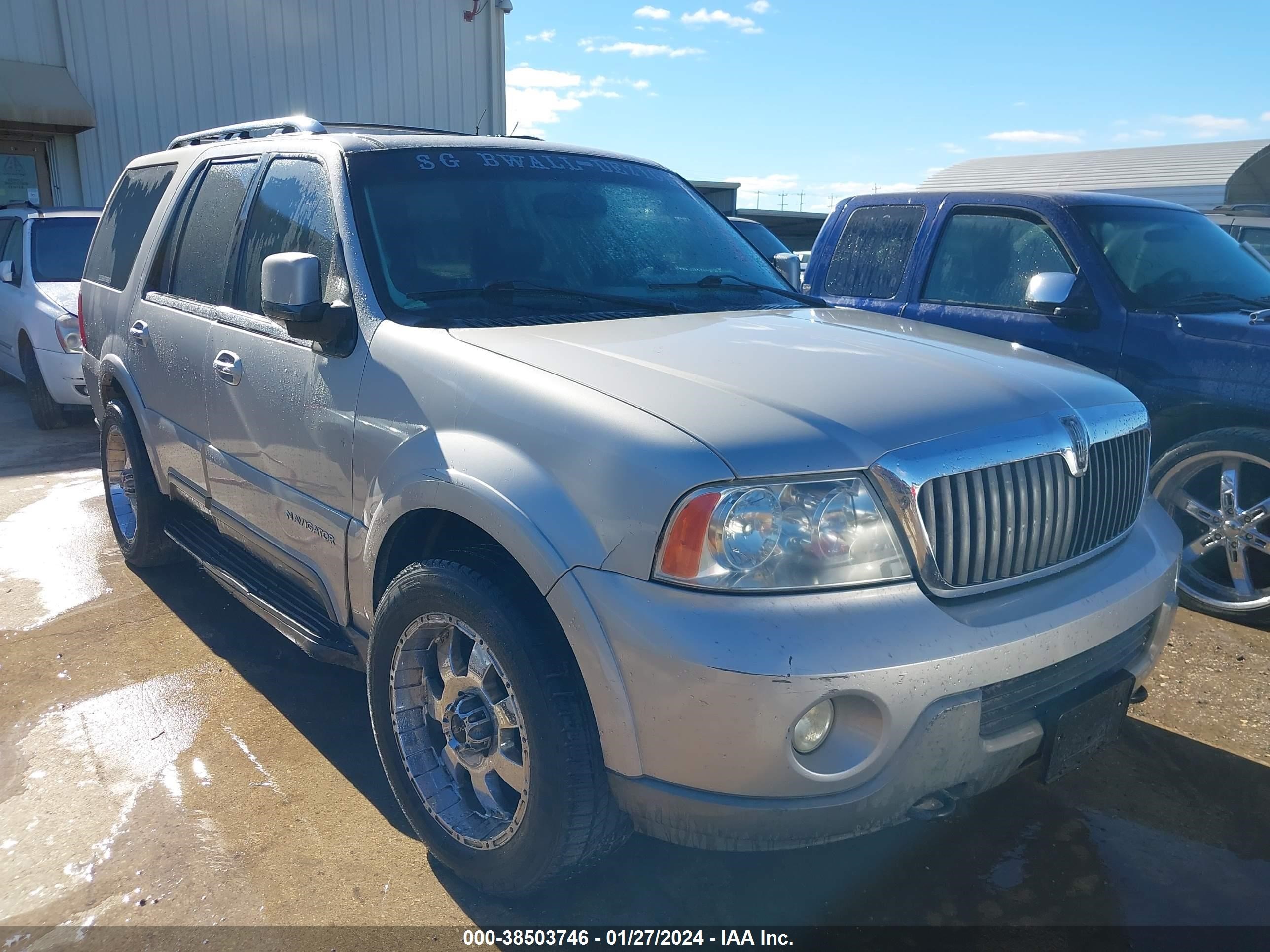 LINCOLN NAVIGATOR 2003 5lmfu27rx3lj23721