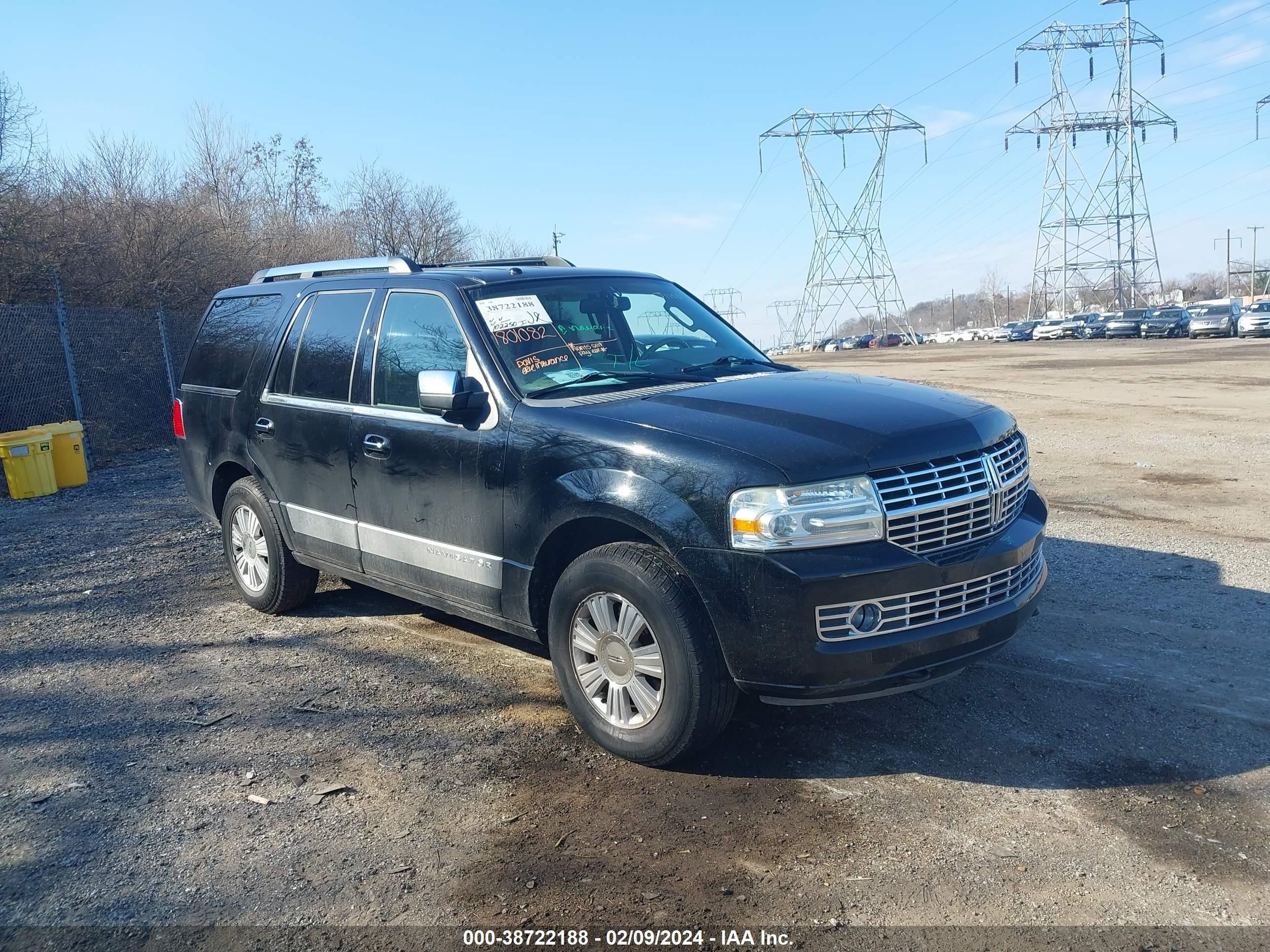 LINCOLN NAVIGATOR 2008 5lmfu28508lj11581