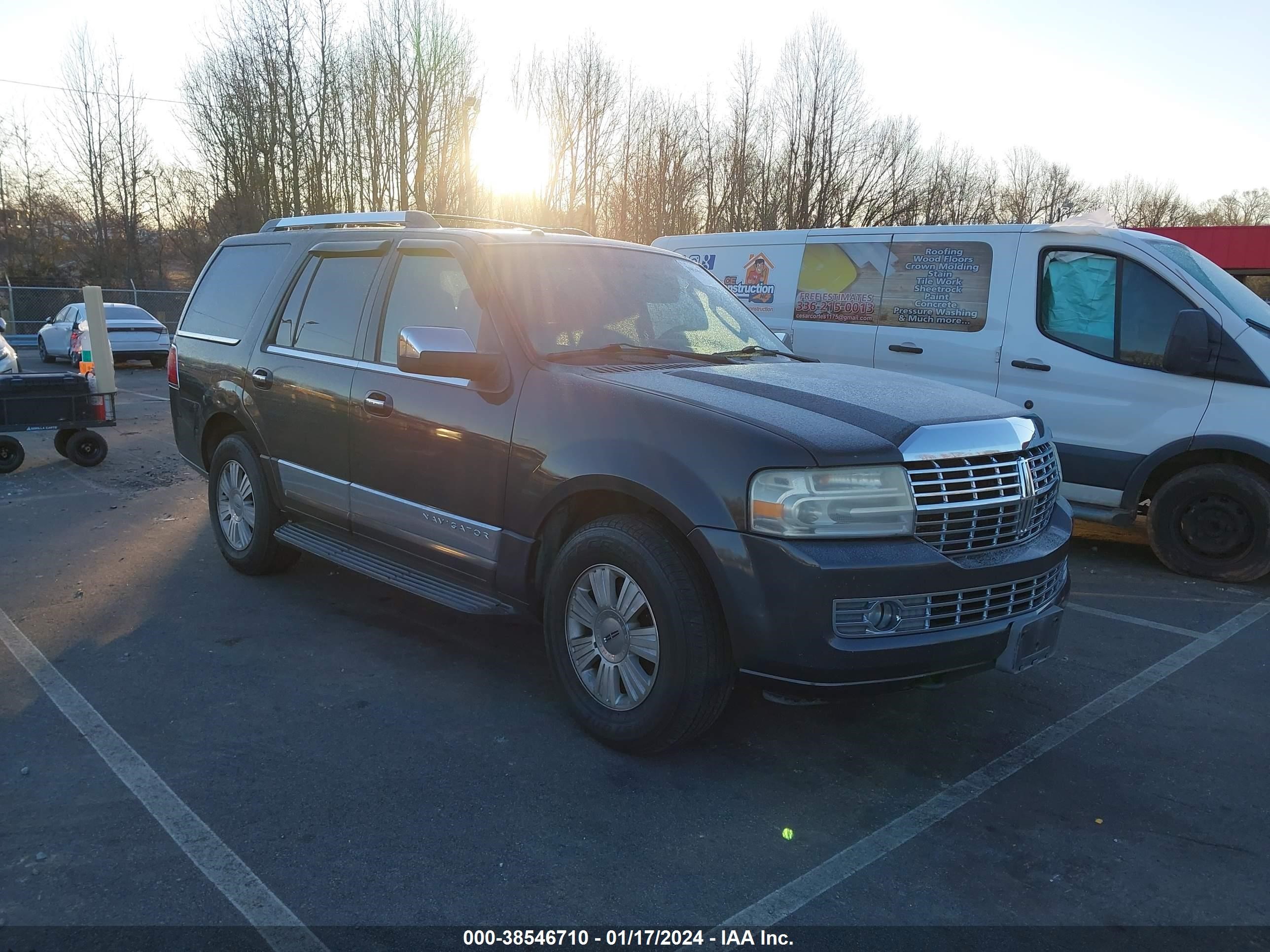 LINCOLN NAVIGATOR 2007 5lmfu28547lj15664