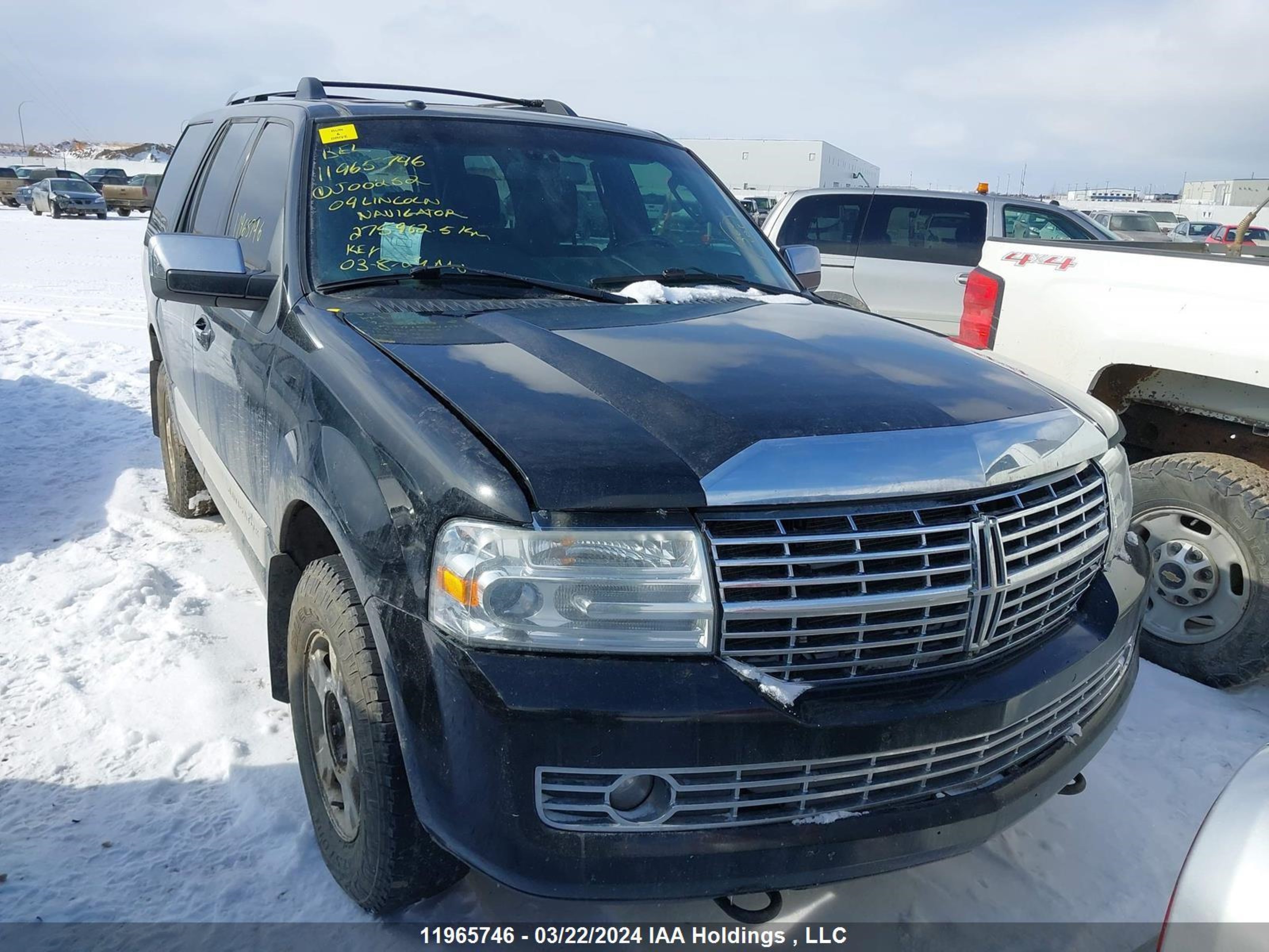 LINCOLN NAVIGATOR 2009 5lmfu28569ej00252