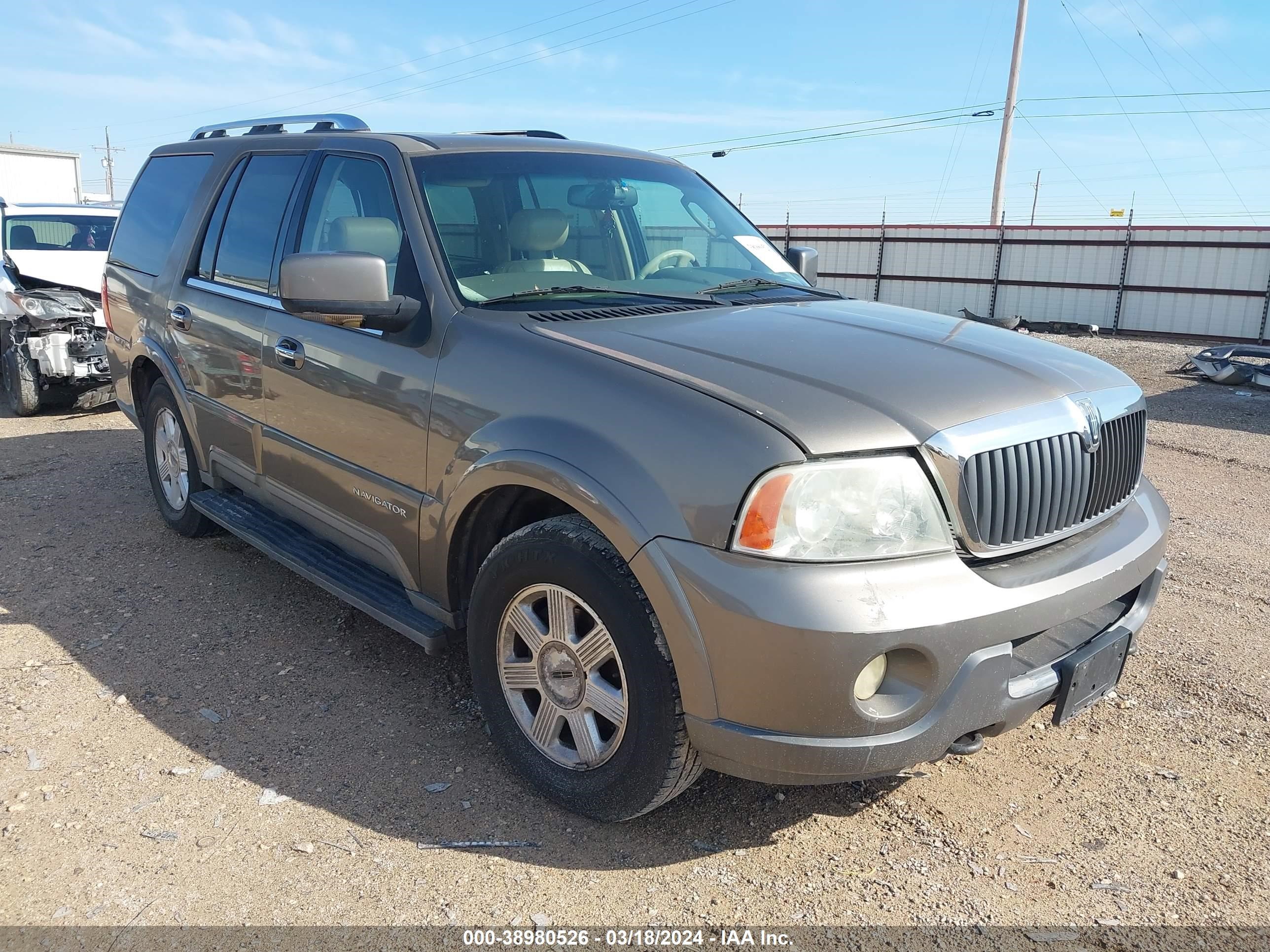 LINCOLN NAVIGATOR 2004 5lmfu28r14lj34543