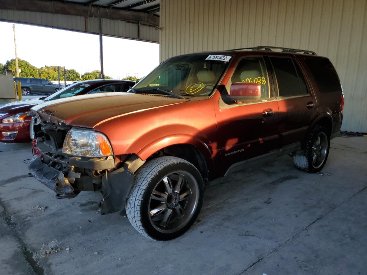 LINCOLN NAVIGATOR 2003 5lmfu28r83lj02283