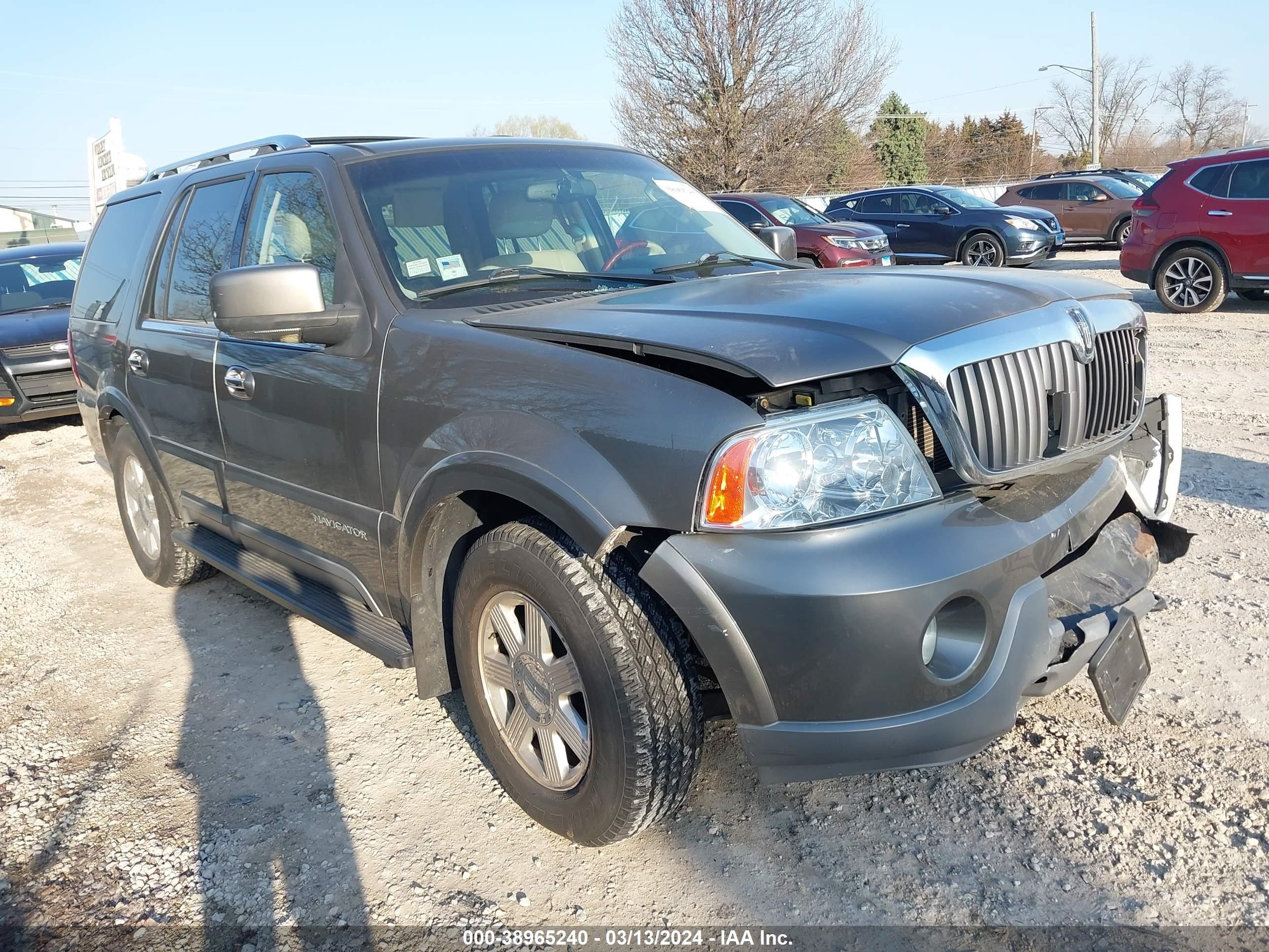 LINCOLN NAVIGATOR 2003 5lmfu28rx3lj02205