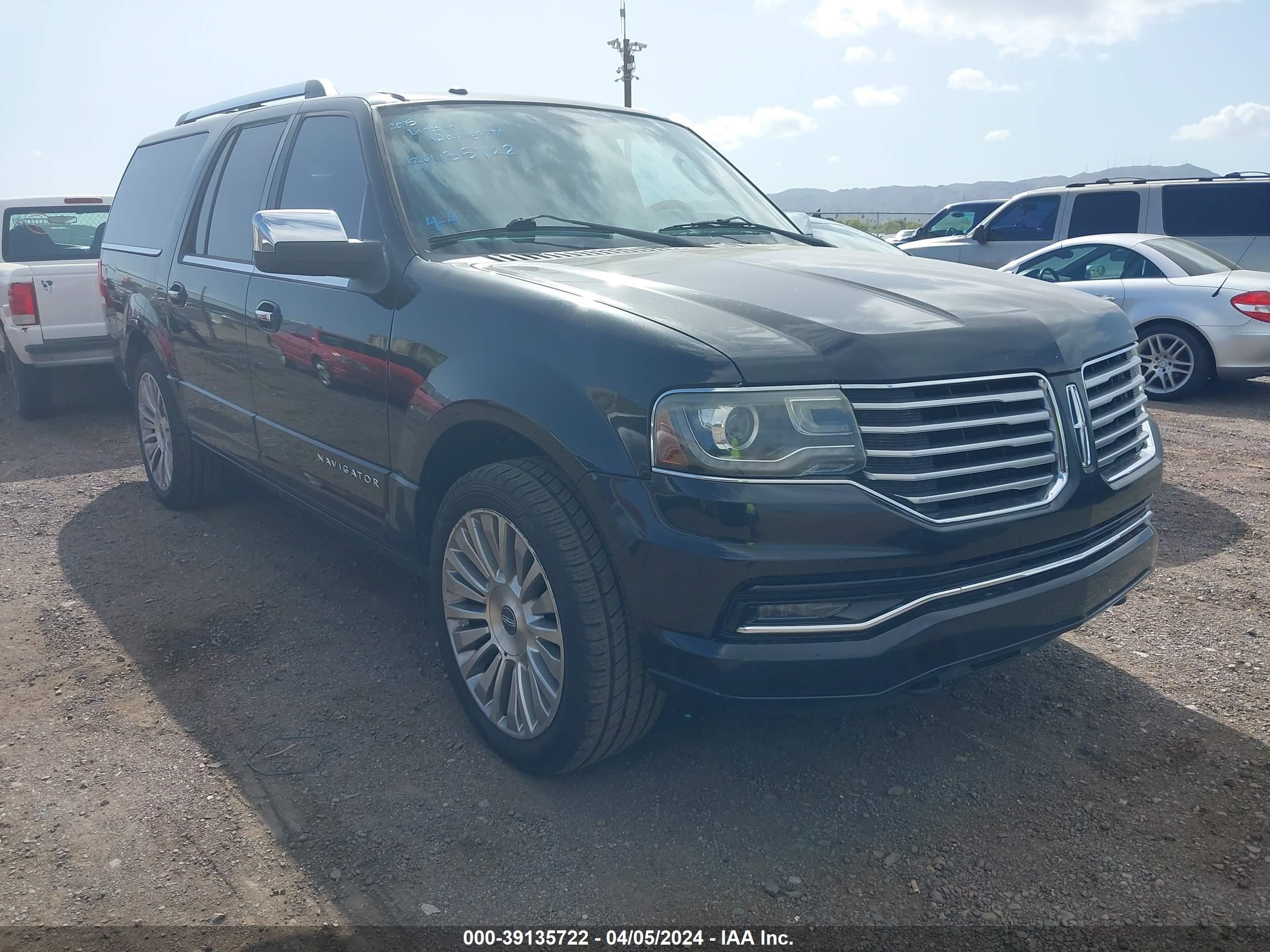 LINCOLN NAVIGATOR 2015 5lmjj3ht9fej14827