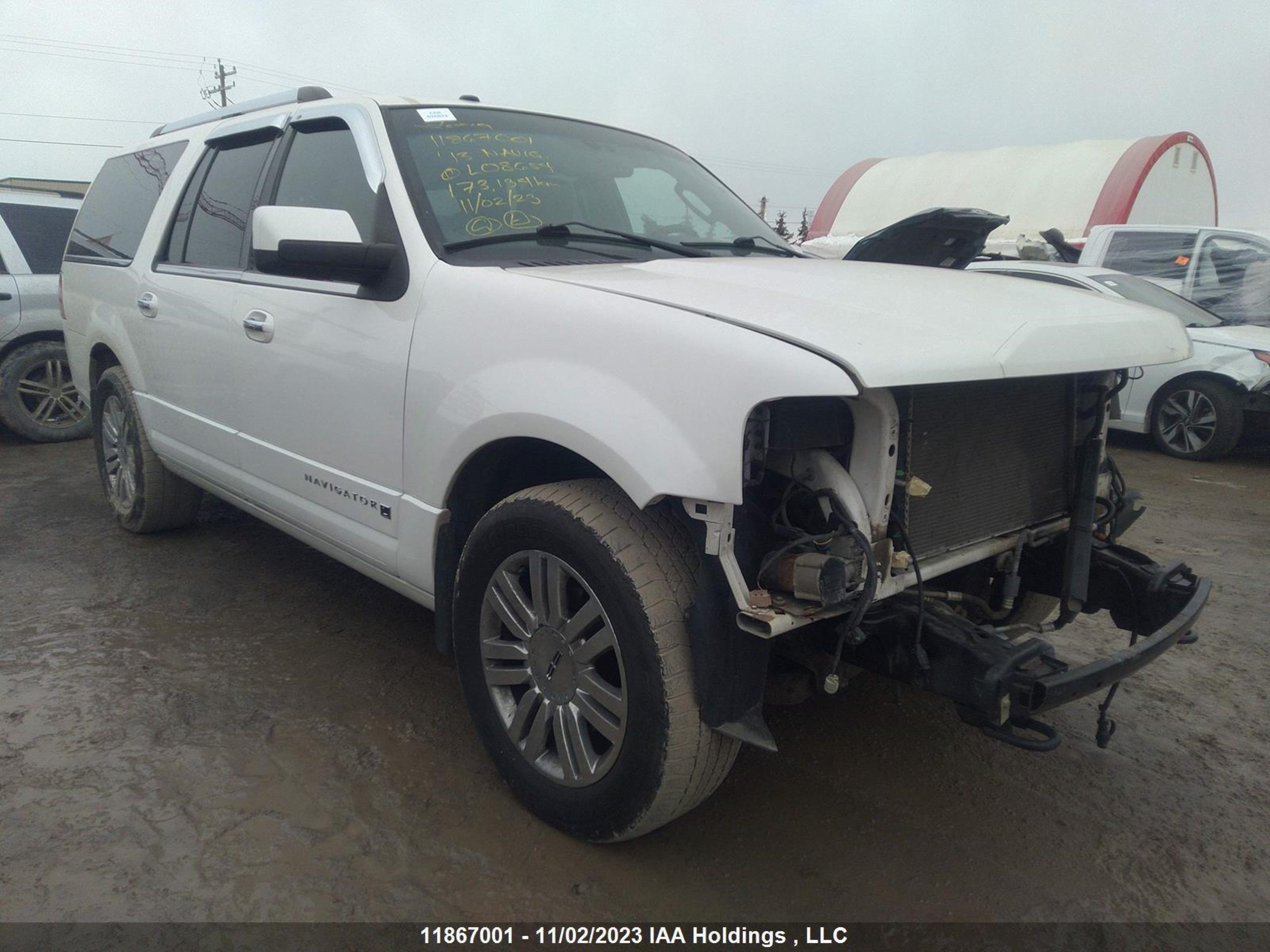 LINCOLN NAVIGATOR 2013 5lmjj3j59del08654