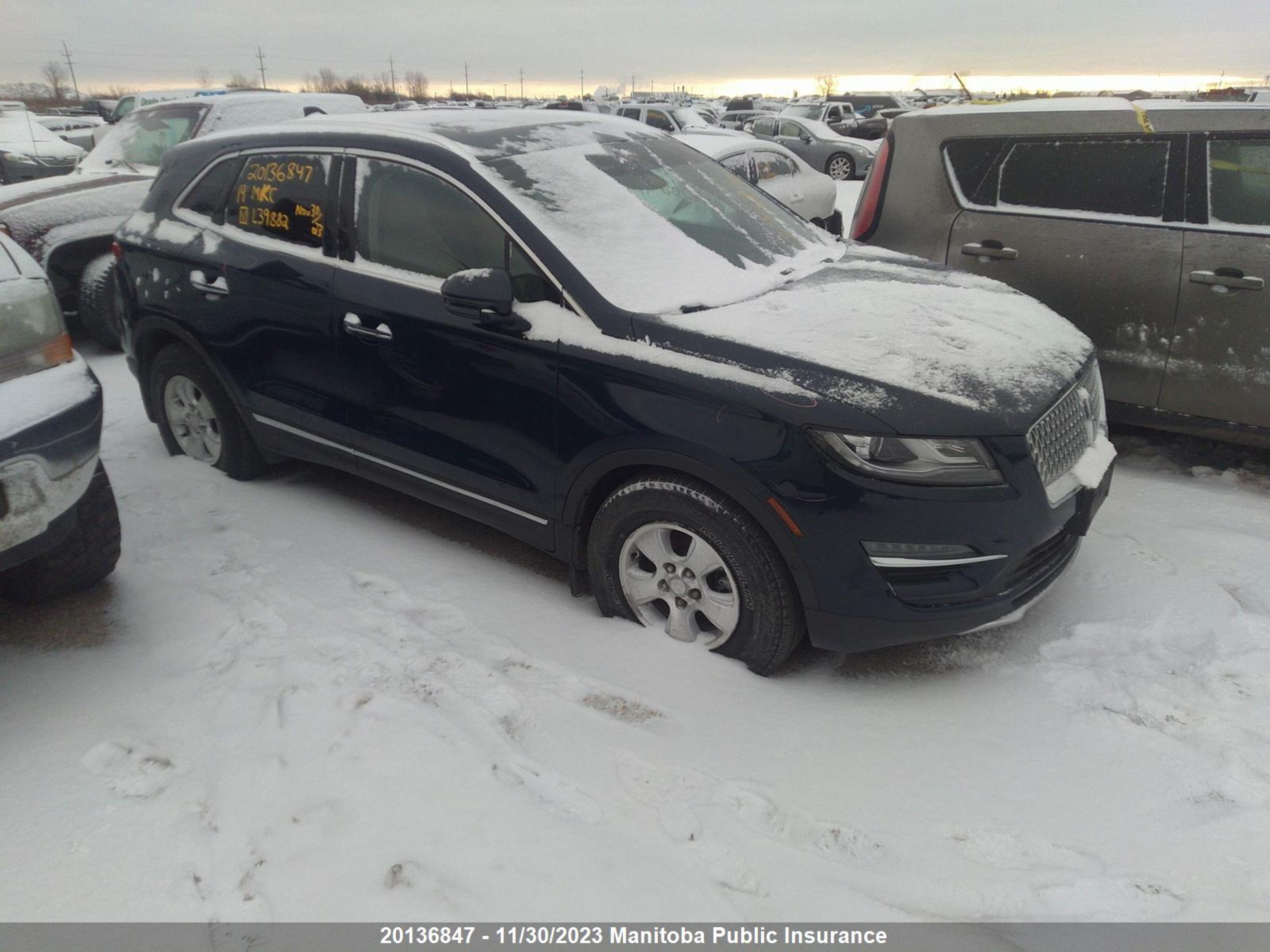 LINCOLN MKC 2019 5lmtj3dhxkul39882