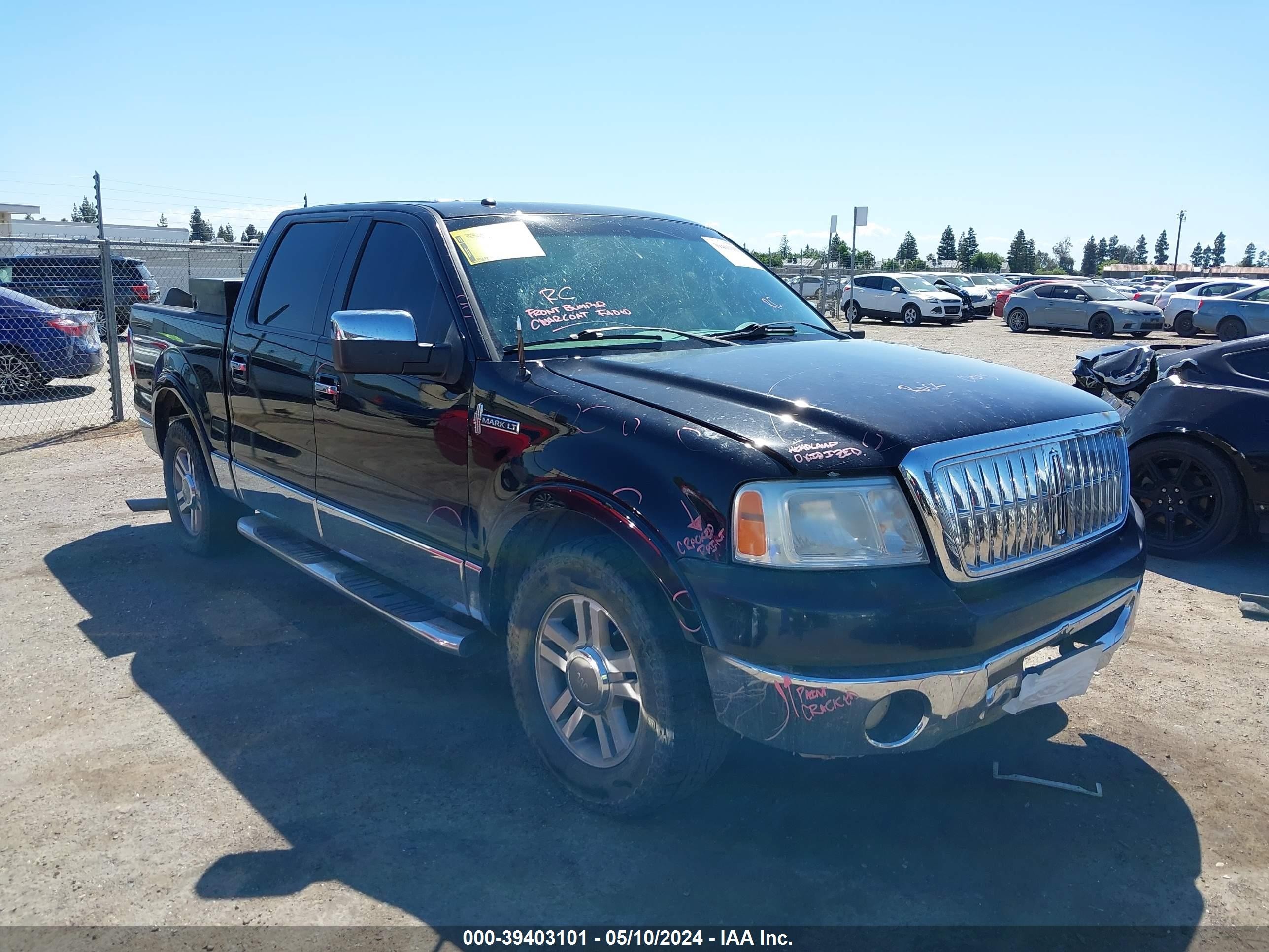 LINCOLN MARK LT 2007 5ltpw16517fj03860