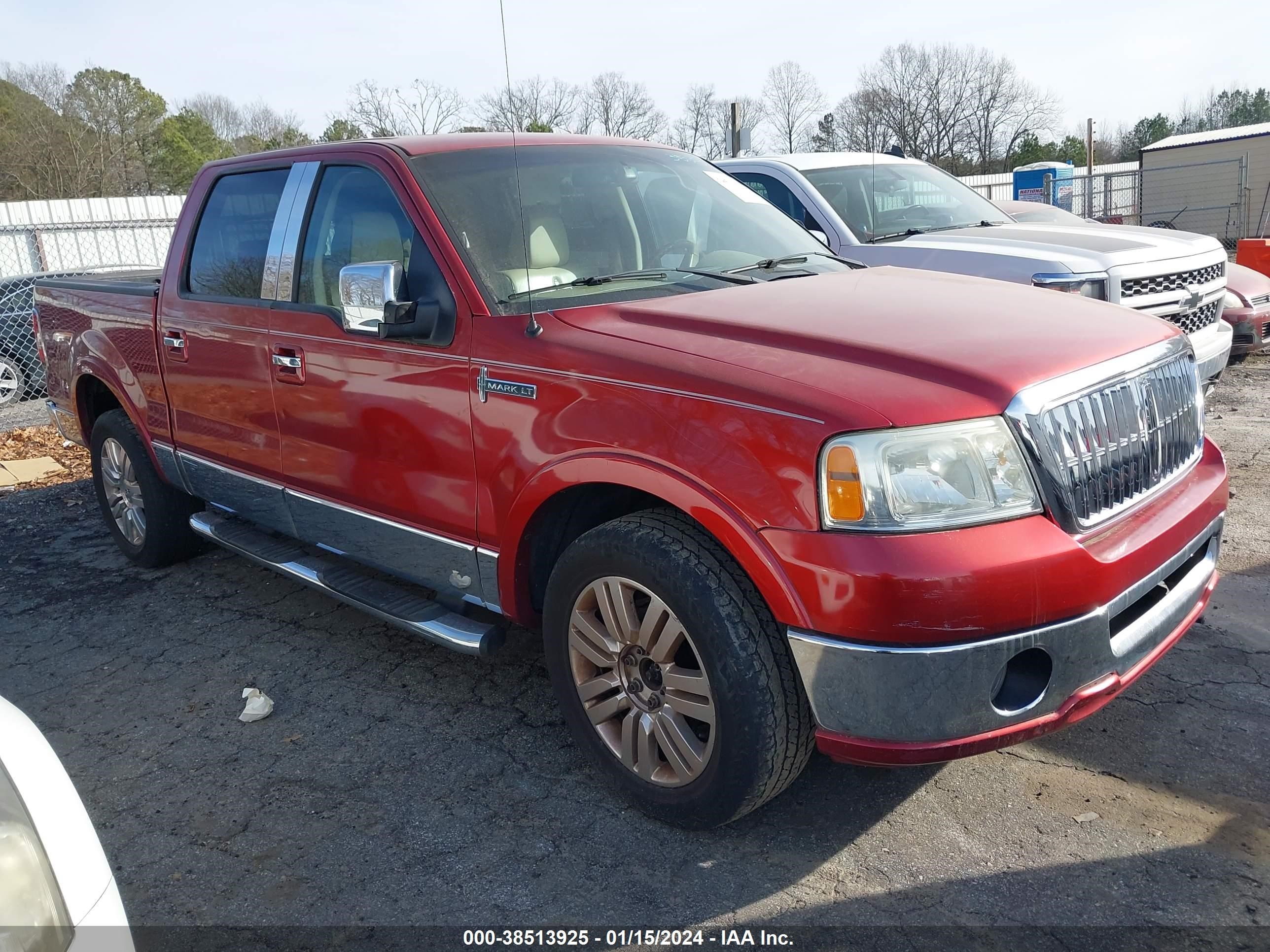 LINCOLN MARK LT 2007 5ltpw16527fj11868